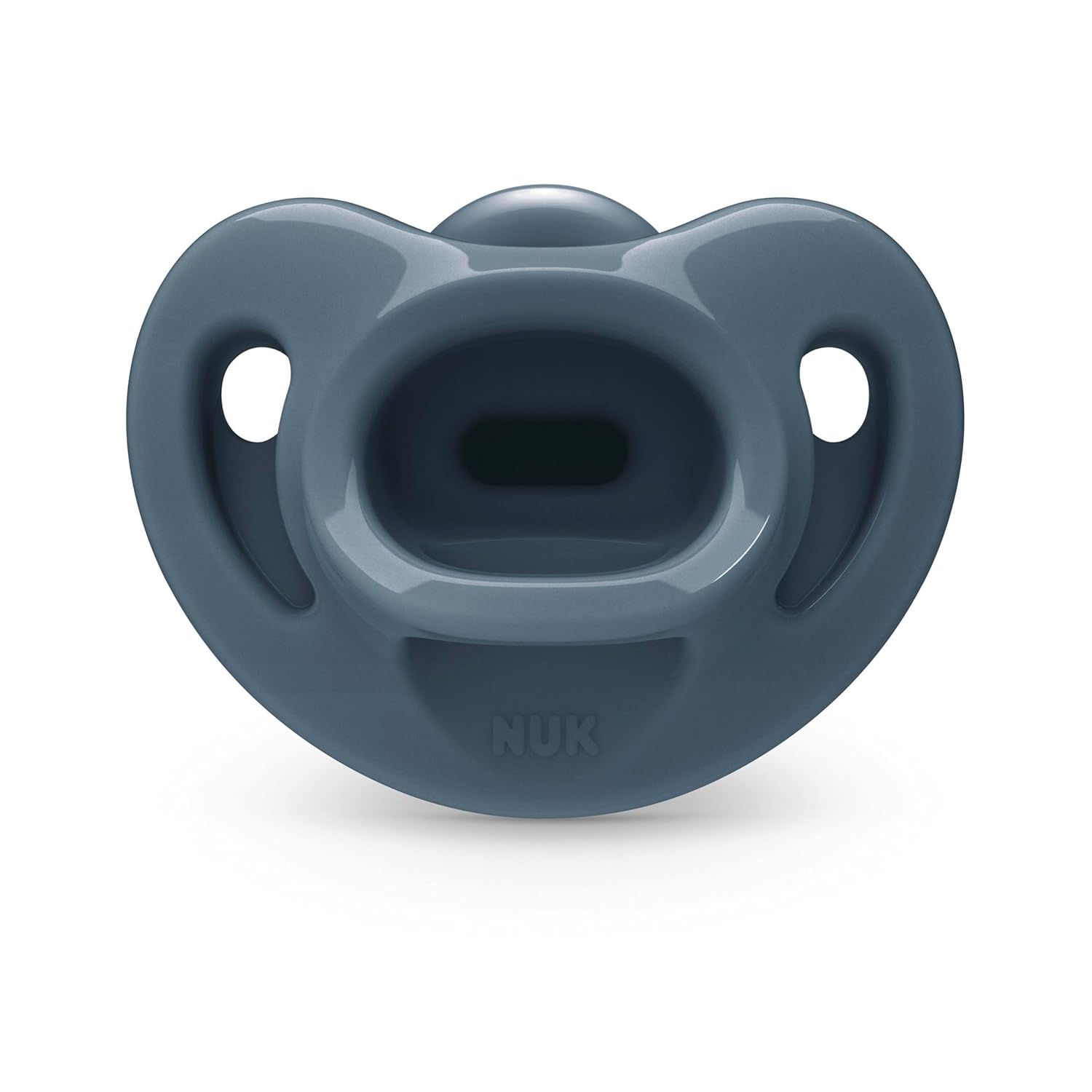 NUK Timeless Comfy Pacifier | 100% Silicone, One-Piece Design | BPA-Free, Gentle on Baby’s Skin | 5-Pack, for 0-6M