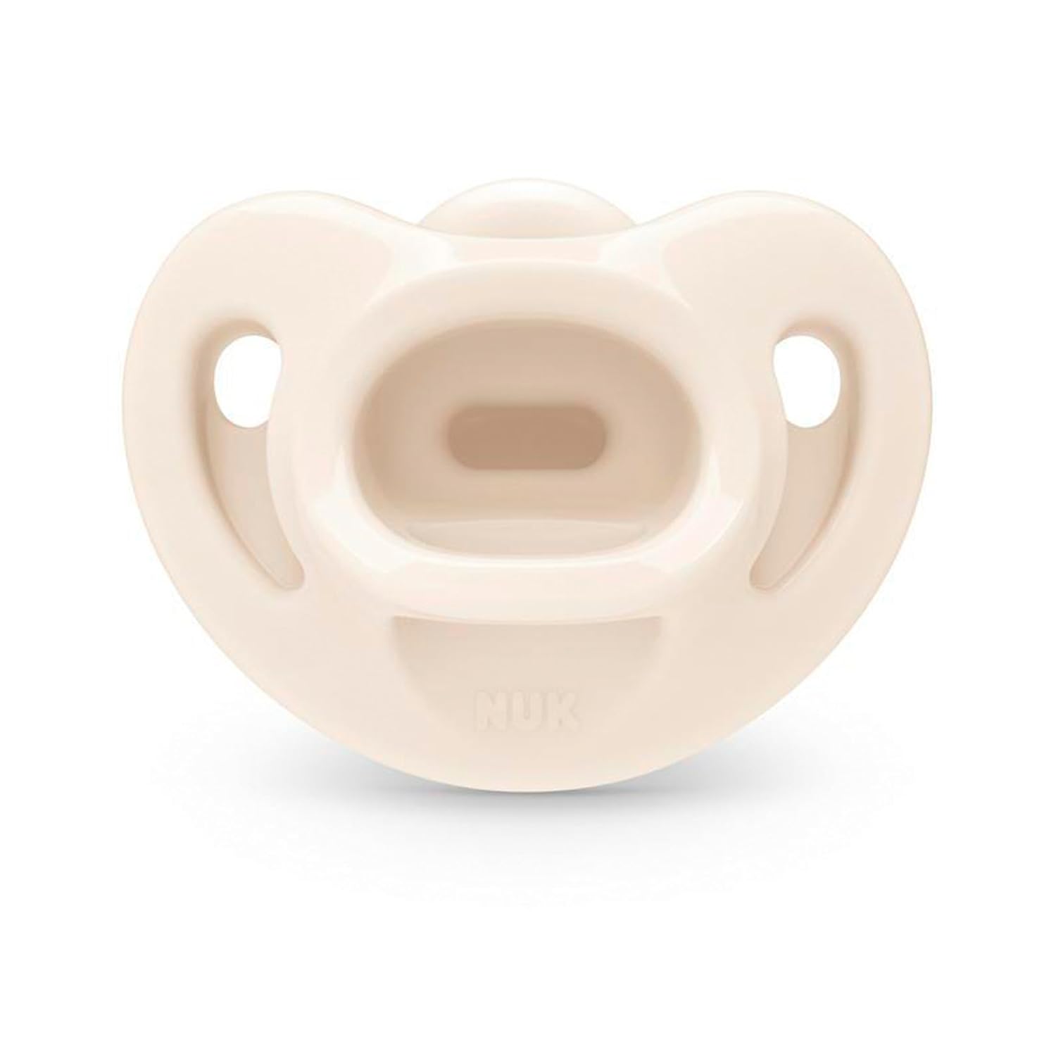 NUK Timeless Comfy Pacifier | 100% Silicone, One-Piece Design | BPA-Free, Gentle on Baby’s Skin | 5-Pack, for 0-6M