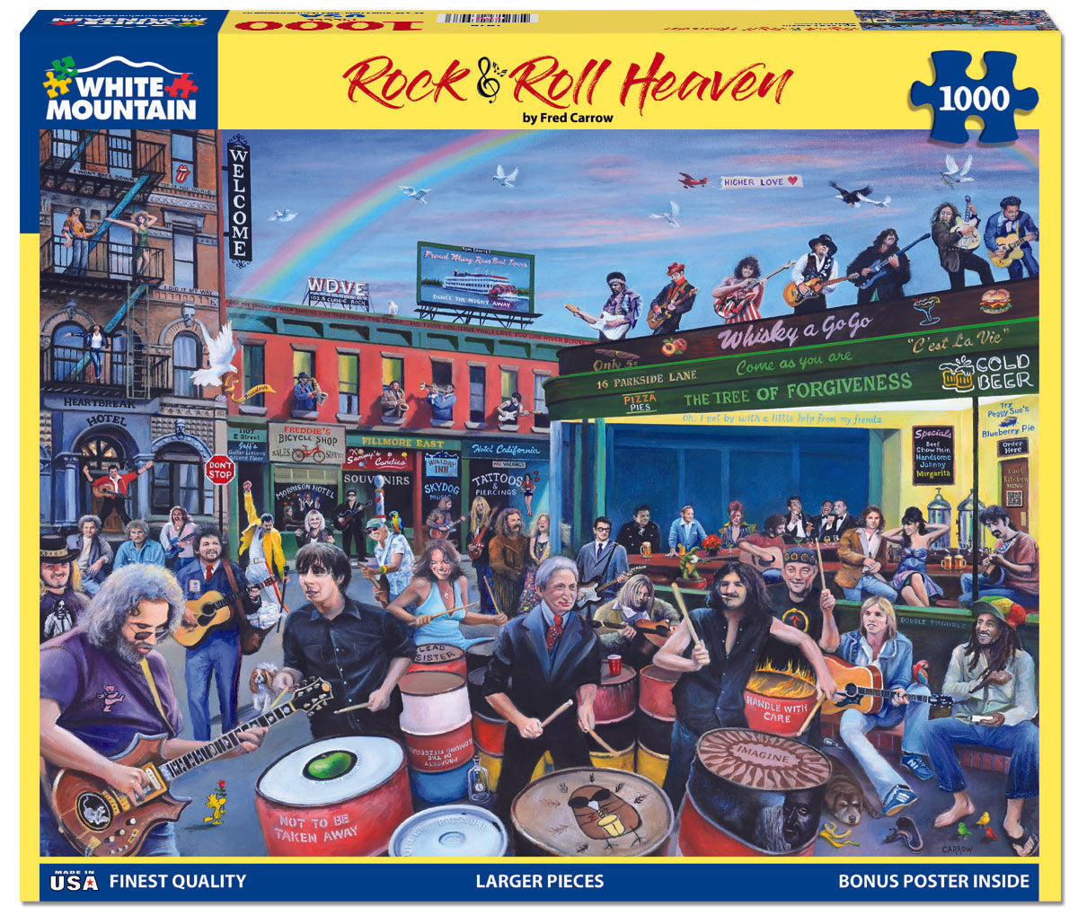 Rock And Roll Heaven  - 1000 Piece Jigsaw Puzzle