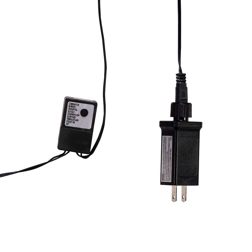 2000-Light Warm White LED Cluster Light Set