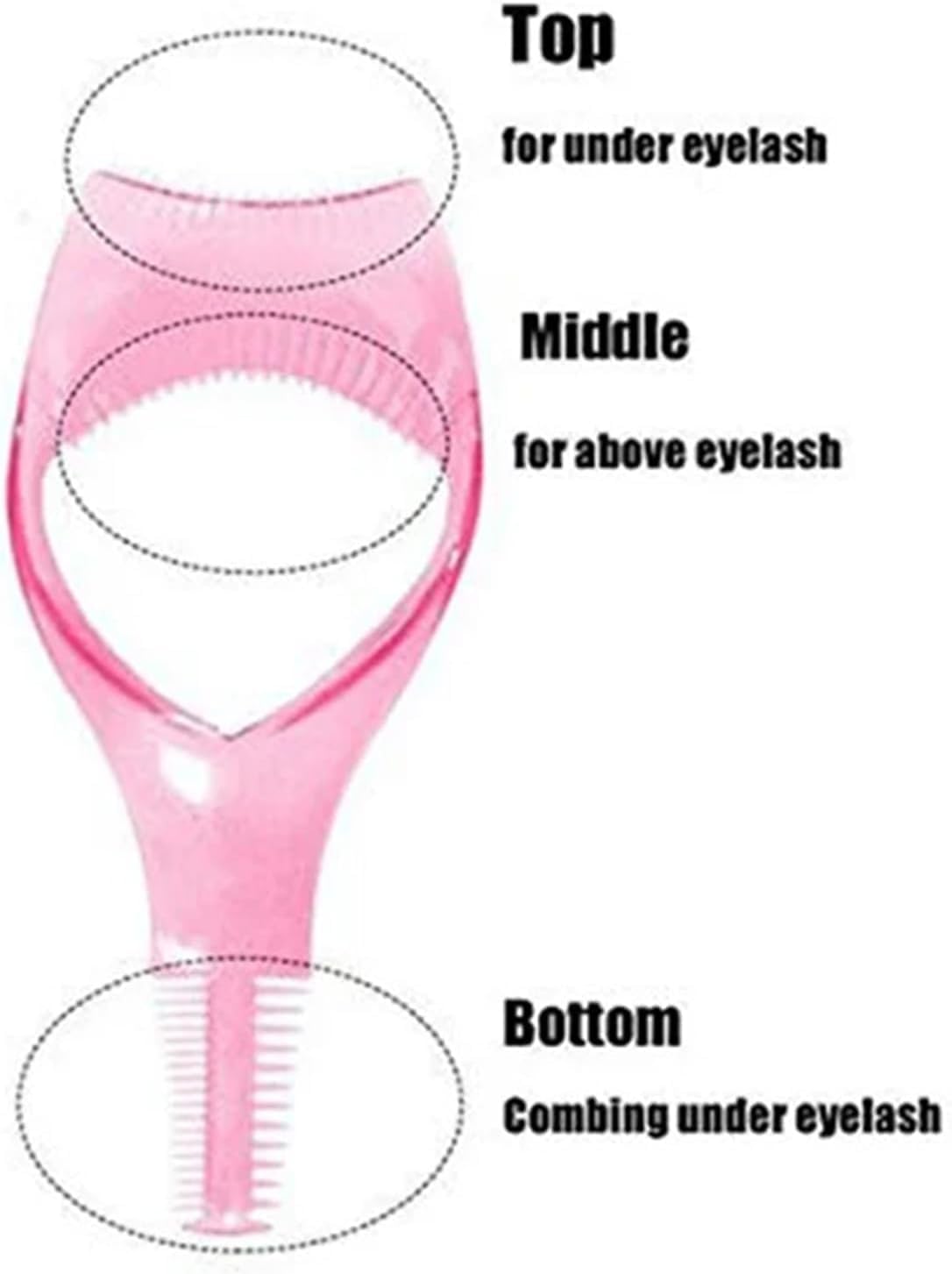 Nyovia - Nyovia Eyelash,Blosaecwrd MascaraShield Applicator Guard,Eye Lash Shield for Applying Mascara,3 in 1 Mascara Shield Applicator Guard Eyelash,3in1 Eyelashes Tools