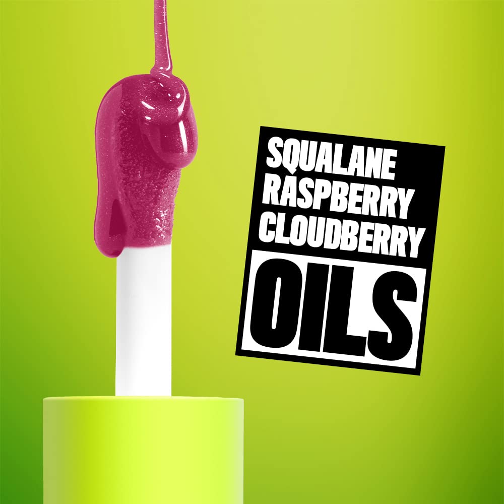 NYX PROFESSIONAL MAKEUP Fat Oil Lip Drip, Moisturizing Lip Oil Gloss, Vegan Tinted Formula, Up to 12 HR Hydration - Missed Call (Sheer Pink)