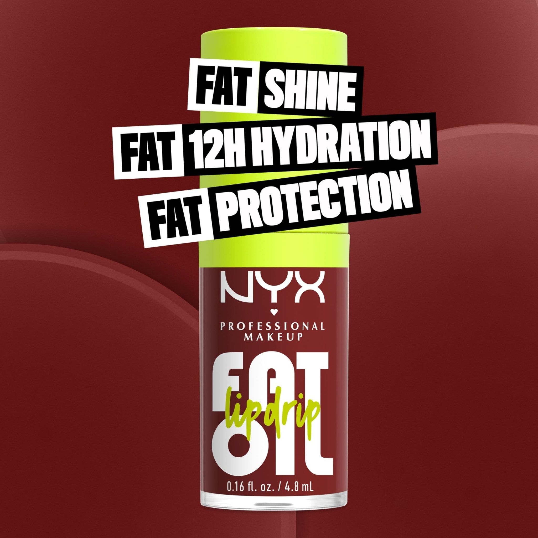 NYX PROFESSIONAL MAKEUP Fat Oil Lip Drip, Moisturizing Lip Oil Gloss, Vegan Tinted Formula, Up to 12 HR Hydration - Missed Call (Sheer Pink)