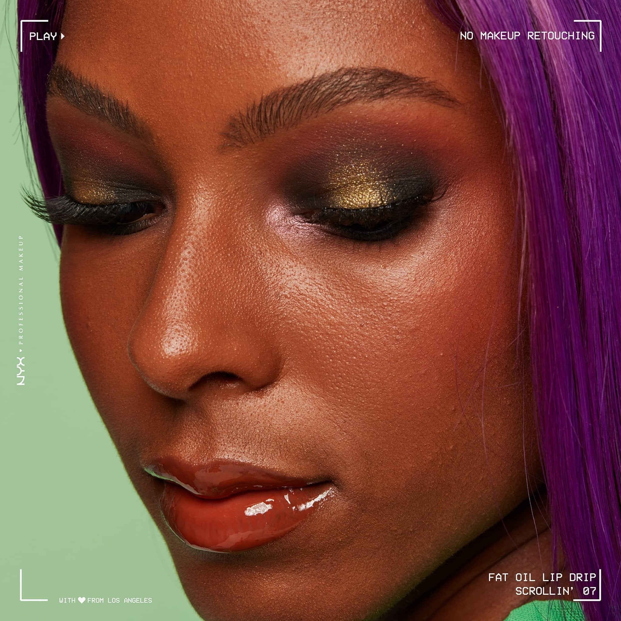 NYX PROFESSIONAL MAKEUP Fat Oil Lip Drip, Moisturizing Lip Oil Gloss, Vegan Tinted Formula, Up to 12 HR Hydration - Missed Call (Sheer Pink)