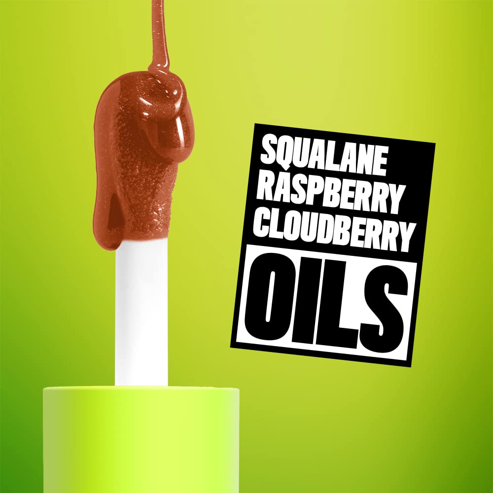 NYX PROFESSIONAL MAKEUP Fat Oil Lip Drip, Moisturizing Lip Oil Gloss, Vegan Tinted Formula, Up to 12 HR Hydration - Missed Call (Sheer Pink)