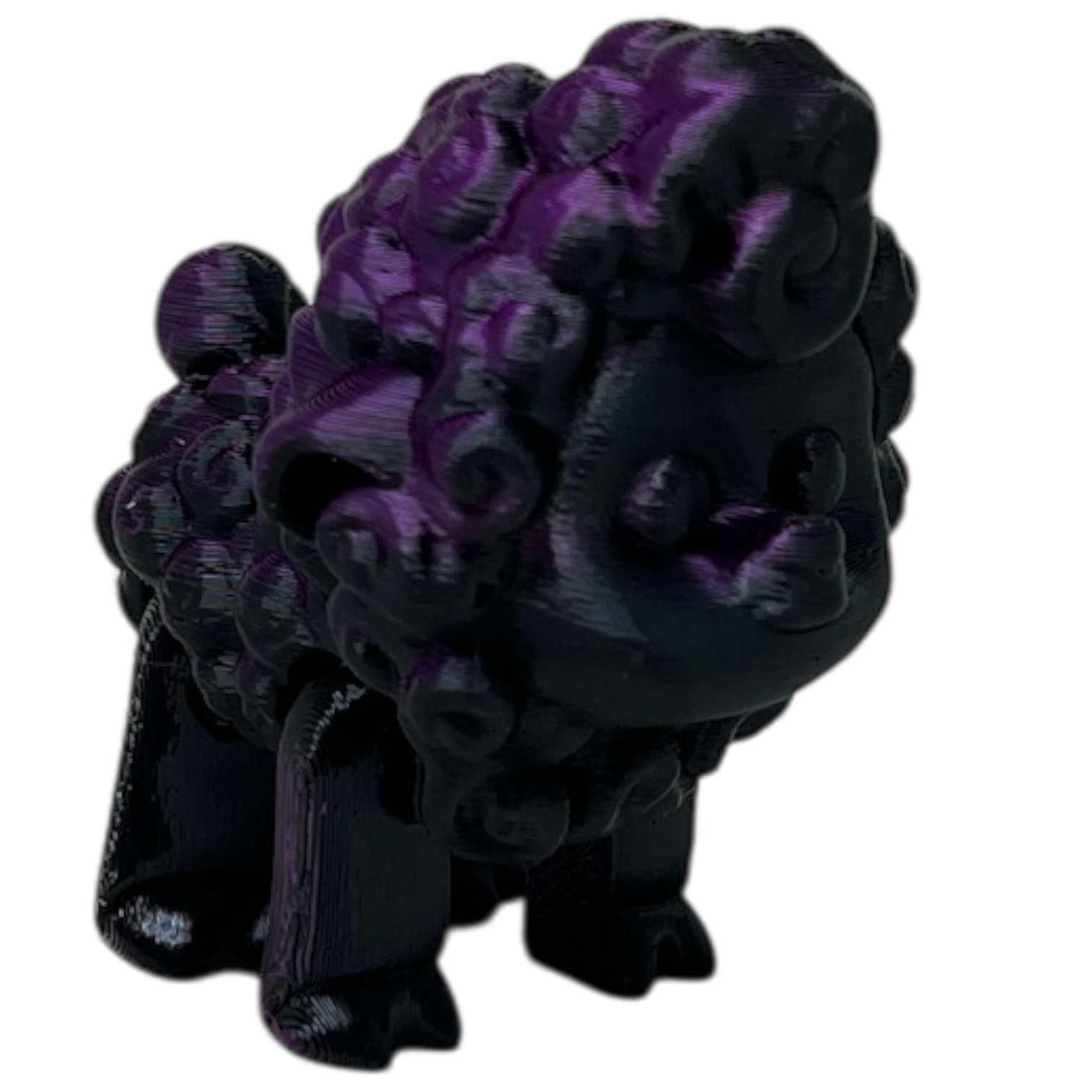 Barnyard Sheep - Metallic Purple
