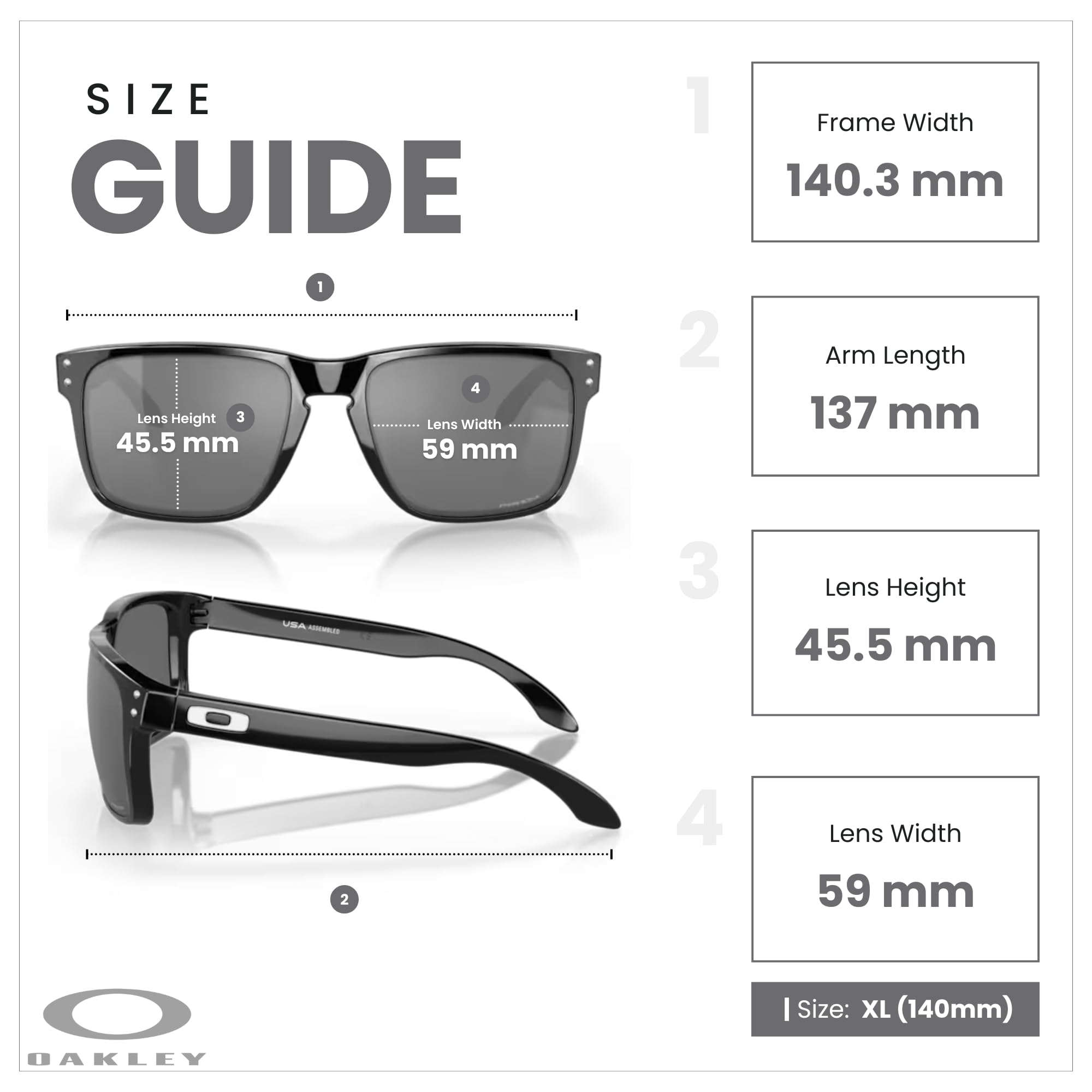 Oakley Holbrook XL OO9417 Square Sunglasses For Men+ BUNDLE Leash +Designer iWear Care Kit