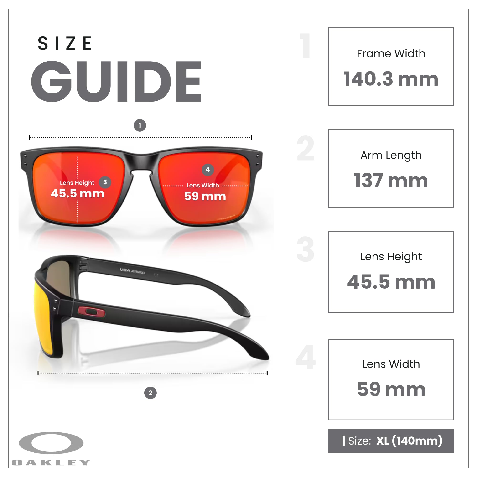 Oakley Holbrook XL OO9417 Square Sunglasses For Men+ BUNDLE Leash +Designer iWear Care Kit