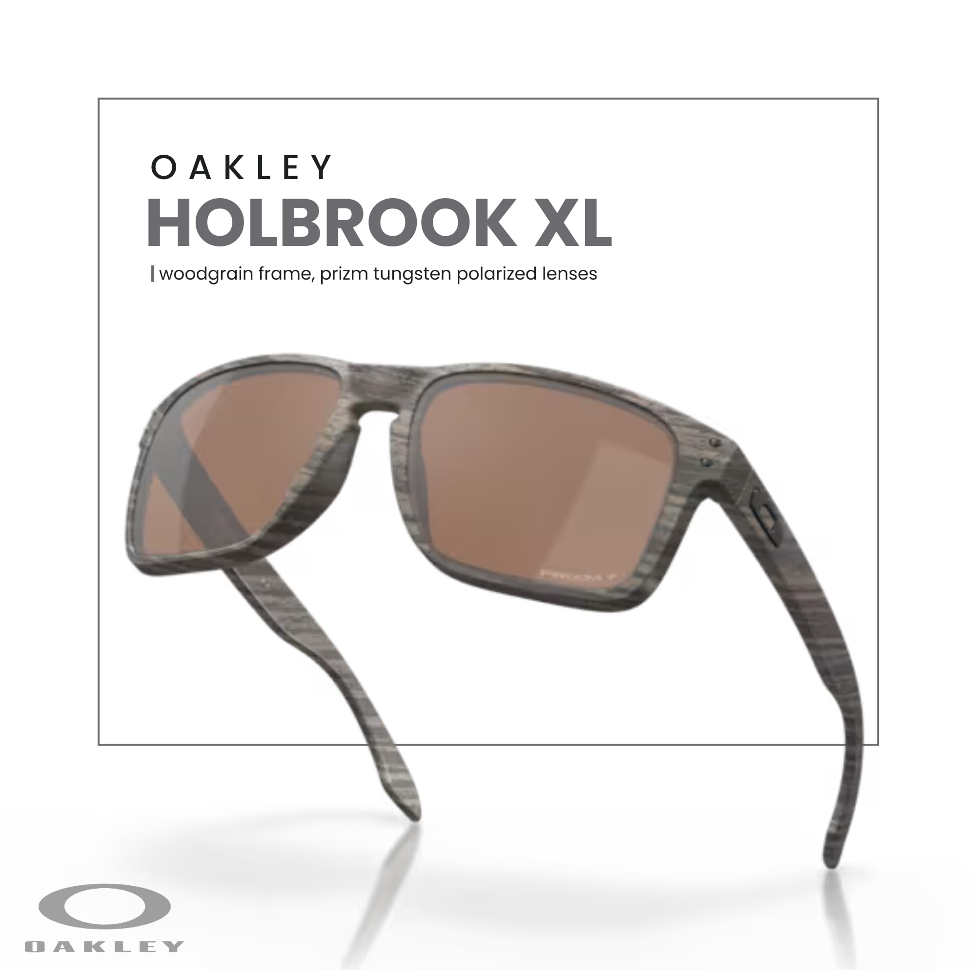 Oakley Holbrook XL OO9417 Square Sunglasses For Men+ BUNDLE Leash +Designer iWear Care Kit