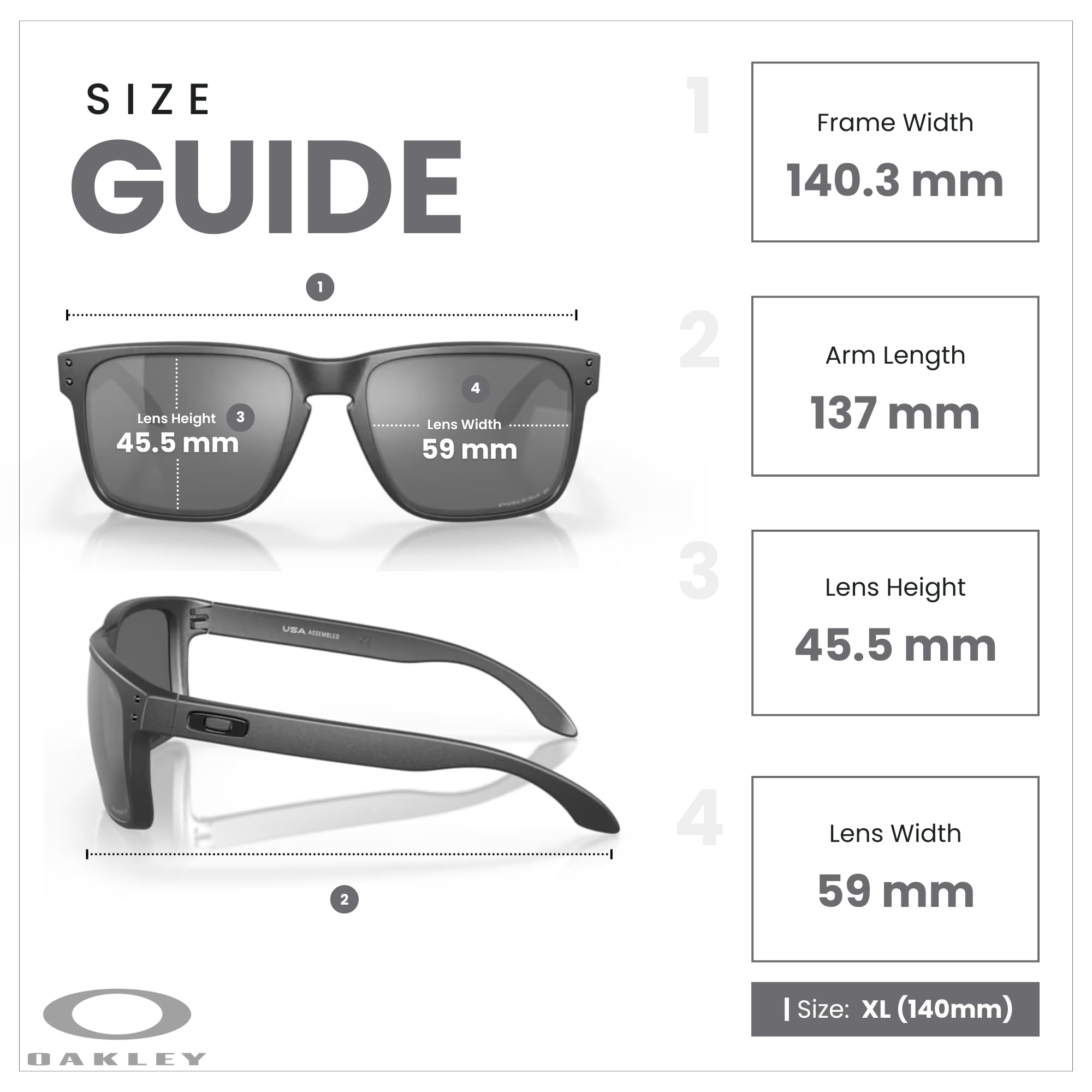 Oakley Holbrook XL OO9417 Square Sunglasses For Men+ BUNDLE Leash +Designer iWear Care Kit