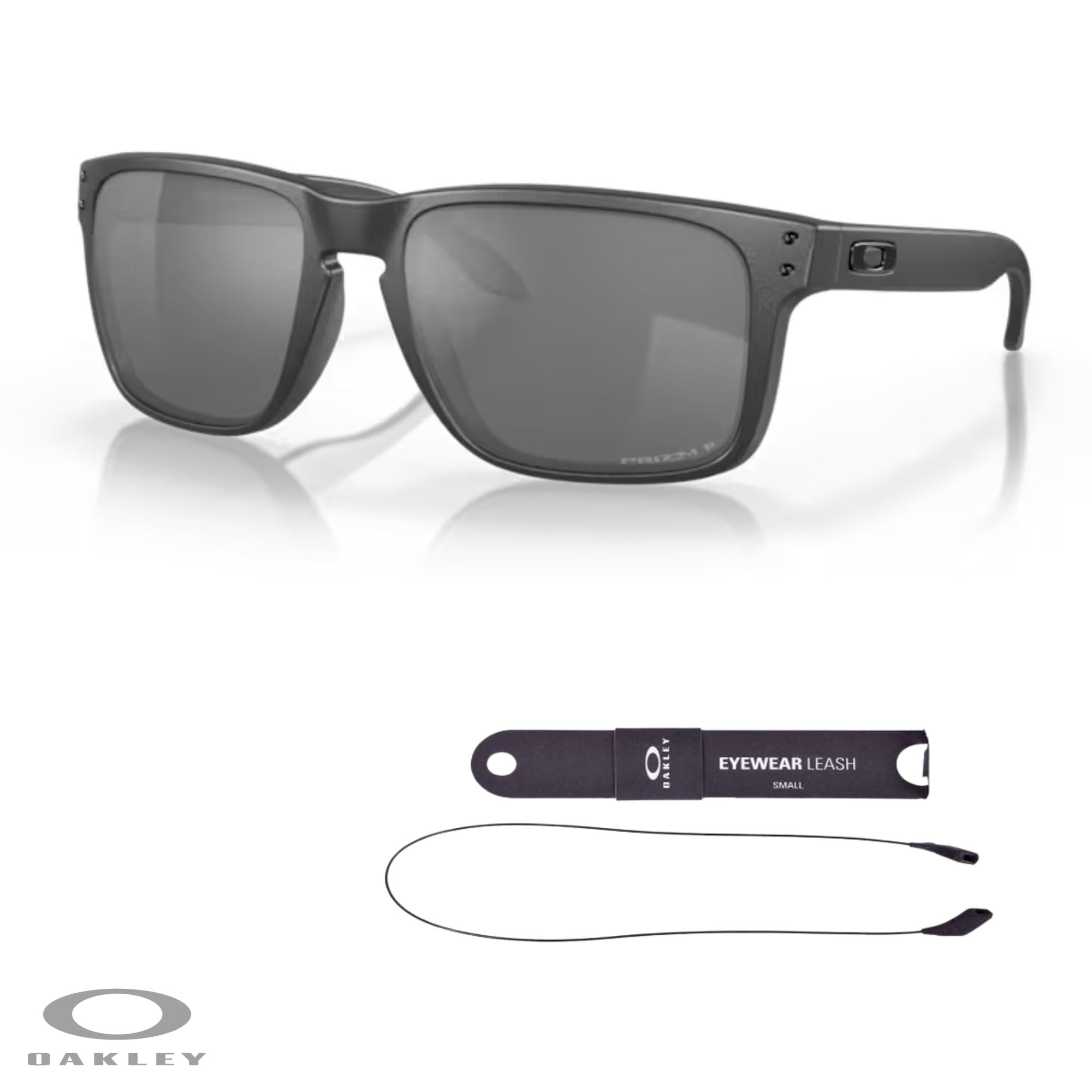 Oakley Holbrook XL OO9417 Square Sunglasses For Men+ BUNDLE Leash +Designer iWear Care Kit