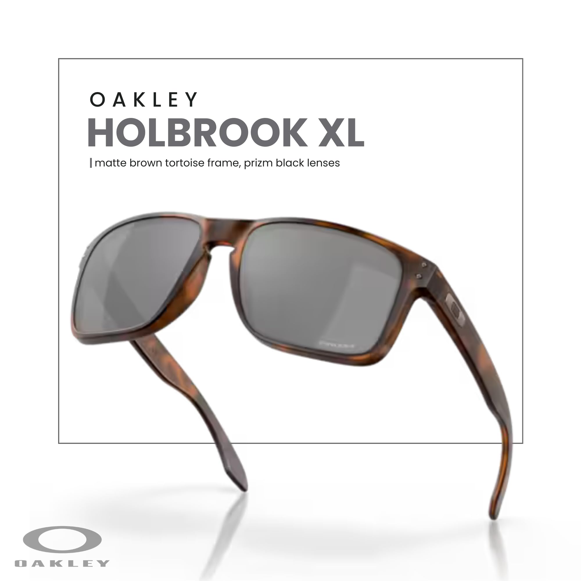 Oakley Holbrook XL OO9417 Square Sunglasses For Men+ BUNDLE Leash +Designer iWear Care Kit