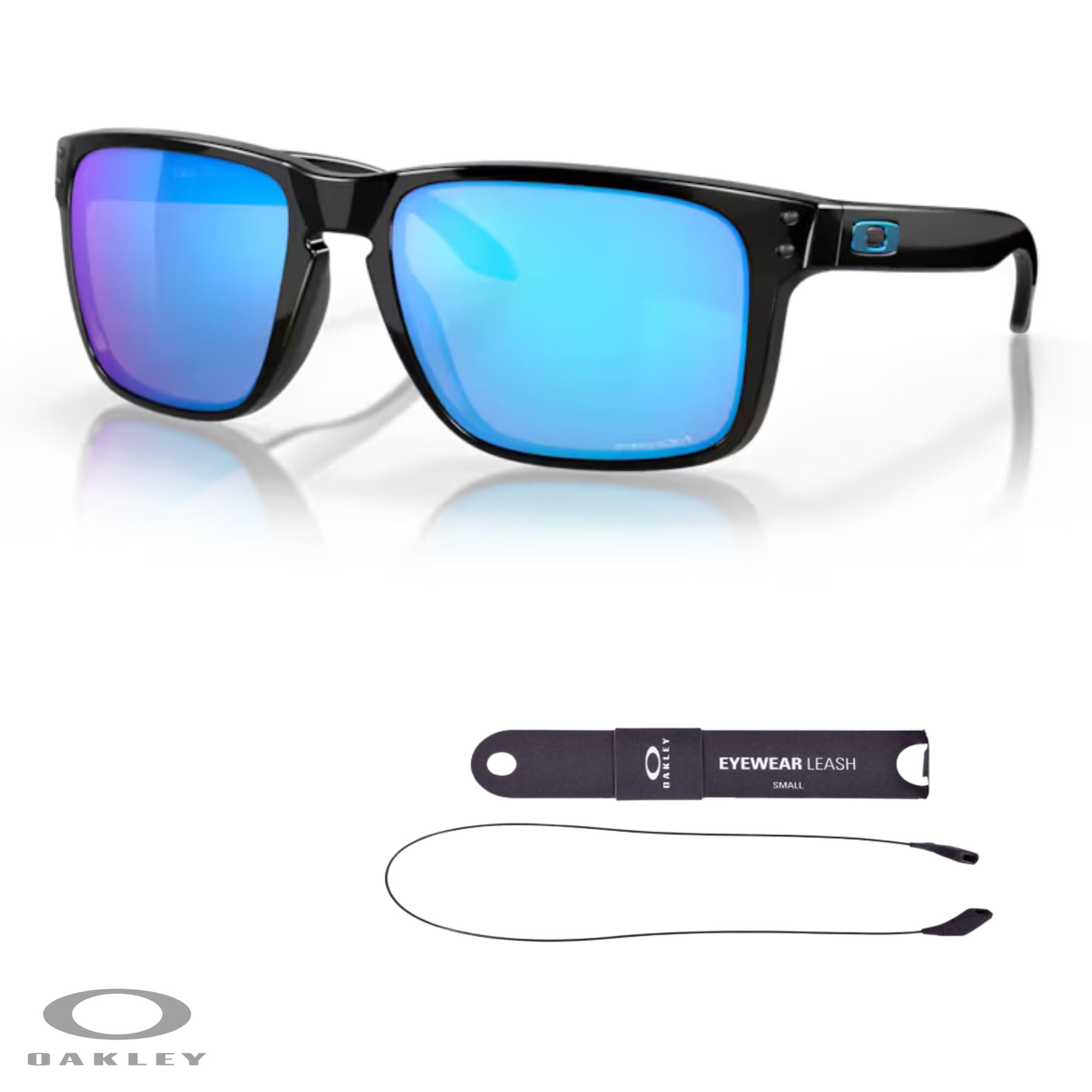Oakley Holbrook XL OO9417 Square Sunglasses For Men+ BUNDLE Leash +Designer iWear Care Kit
