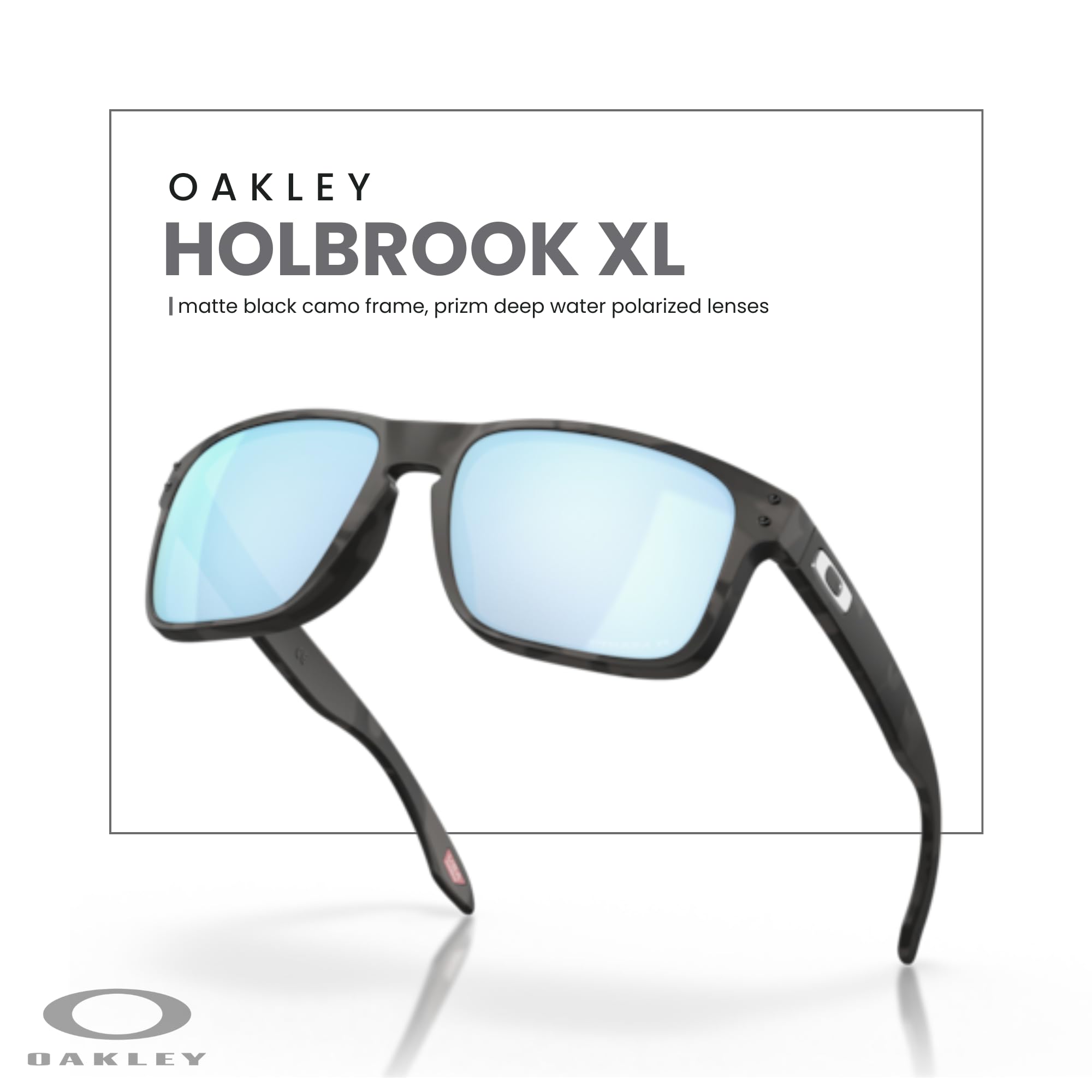 Oakley Square Wire OO4075 Rectangular Sunglasses For Men + BUNDLE Leash + Designer iWear Care Kit