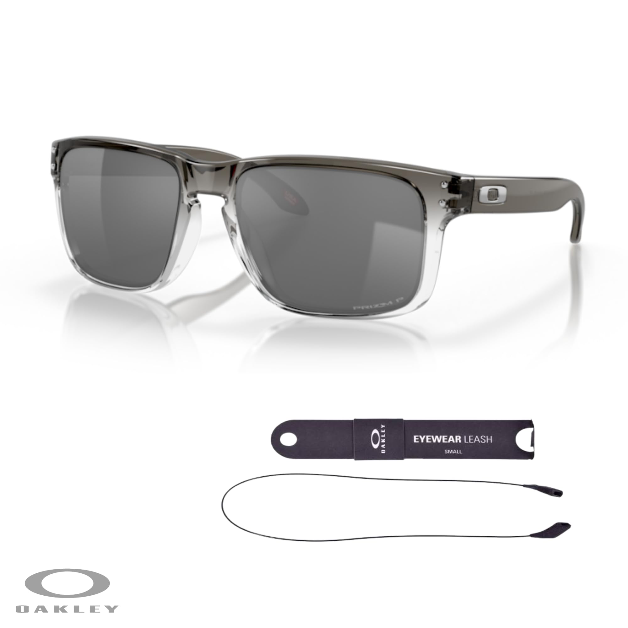 Oakley Square Wire OO4075 Rectangular Sunglasses For Men + BUNDLE Leash + Designer iWear Care Kit