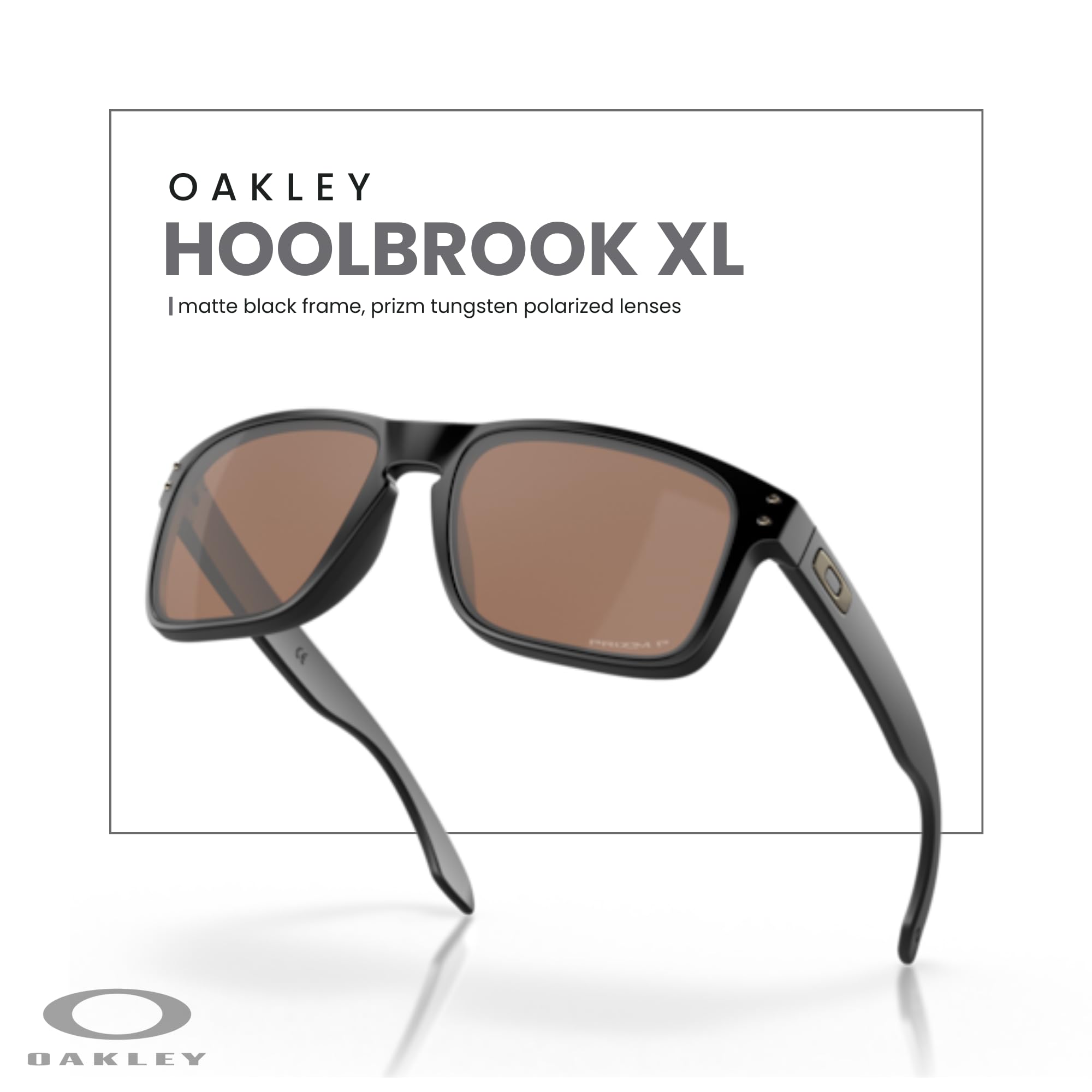 Oakley Square Wire OO4075 Rectangular Sunglasses For Men + BUNDLE Leash + Designer iWear Care Kit