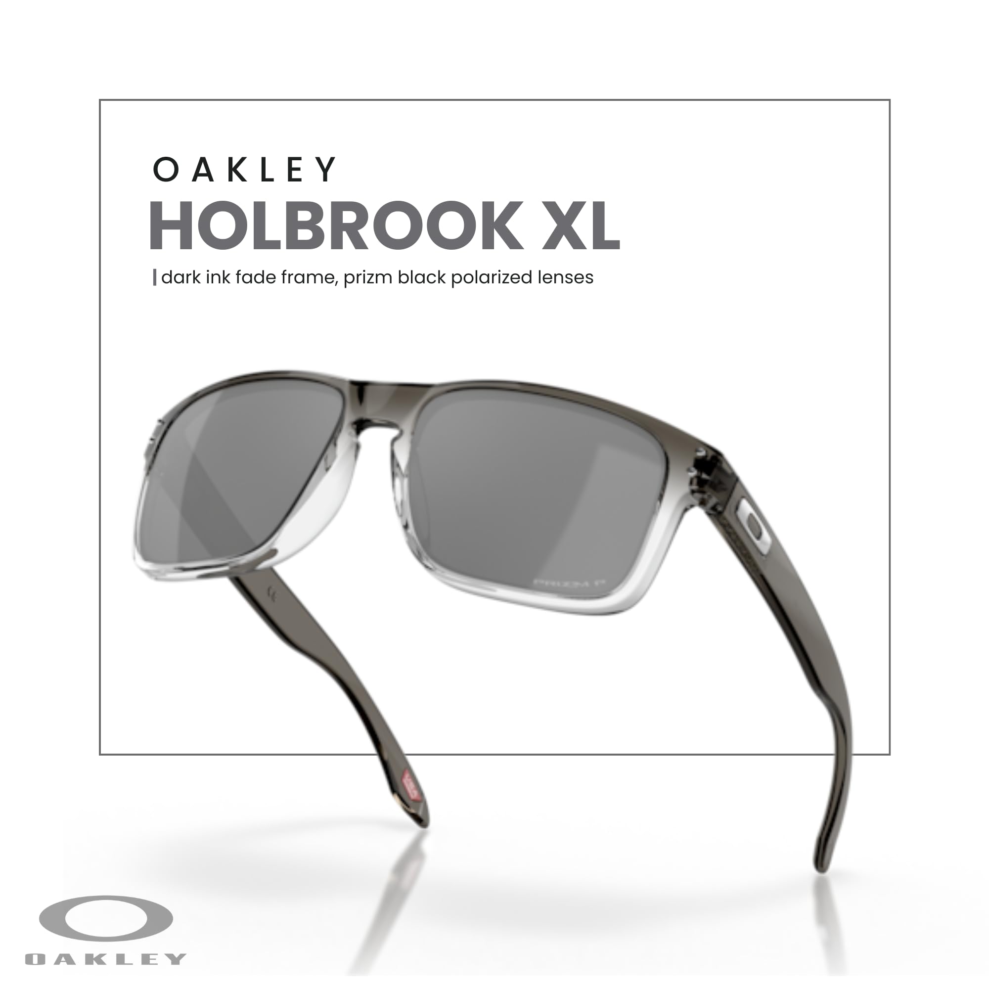 Oakley Square Wire OO4075 Rectangular Sunglasses For Men + BUNDLE Leash + Designer iWear Care Kit