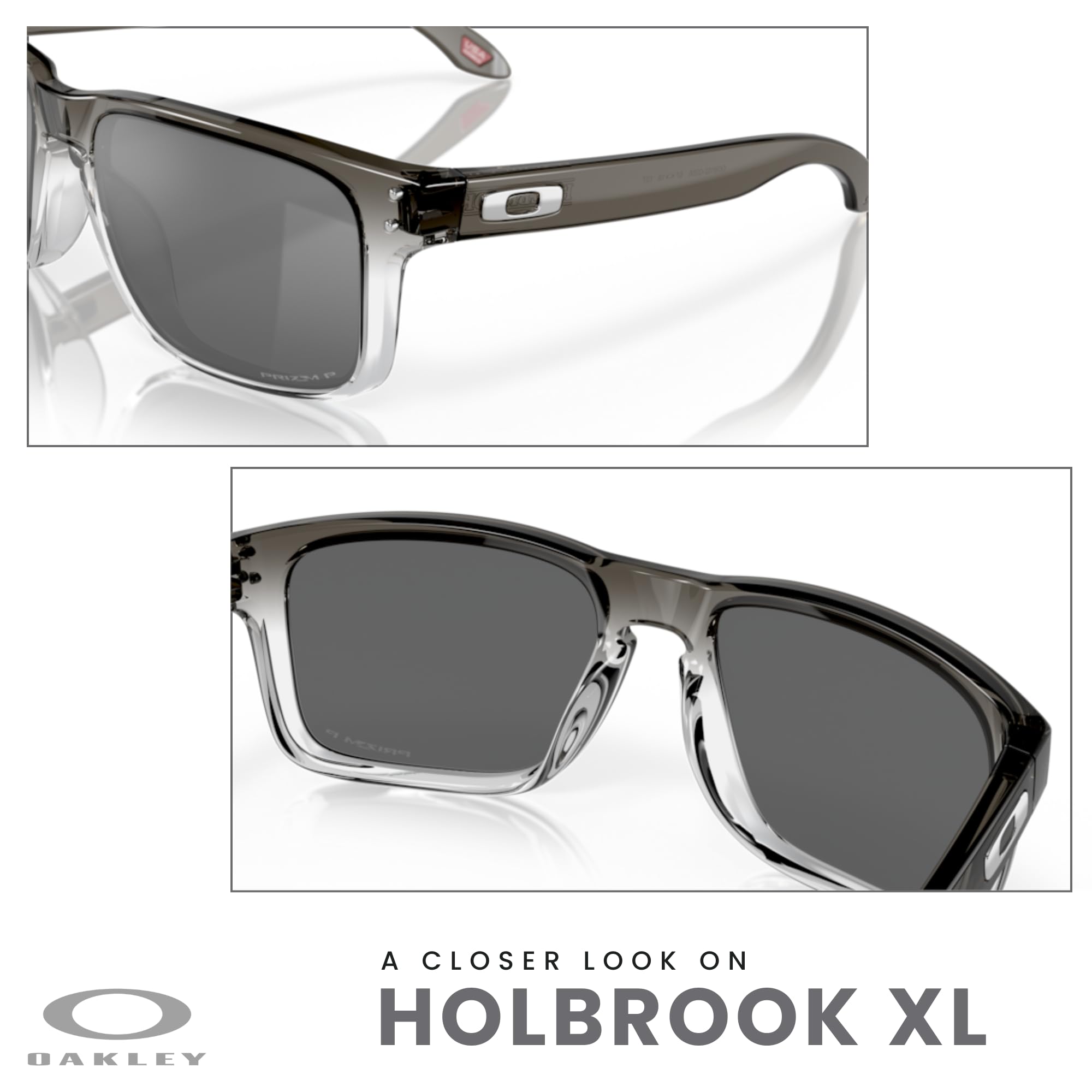 Oakley Square Wire OO4075 Rectangular Sunglasses For Men + BUNDLE Leash + Designer iWear Care Kit