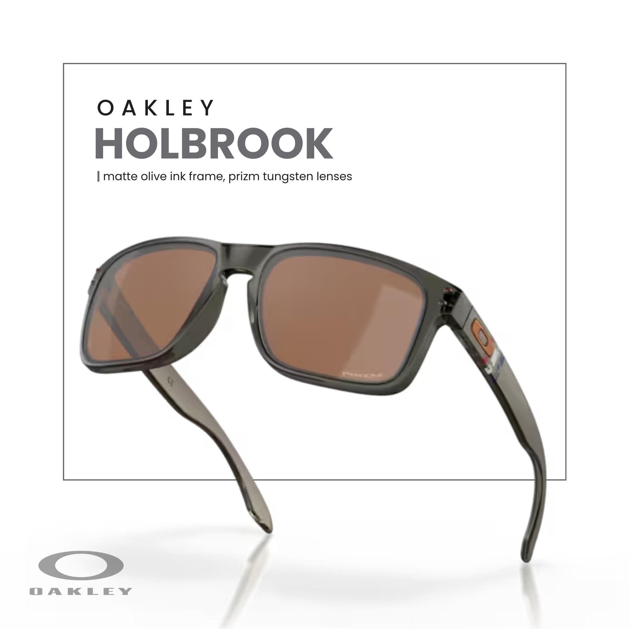 Oakley Square Wire OO4075 Rectangular Sunglasses For Men + BUNDLE Leash + Designer iWear Care Kit