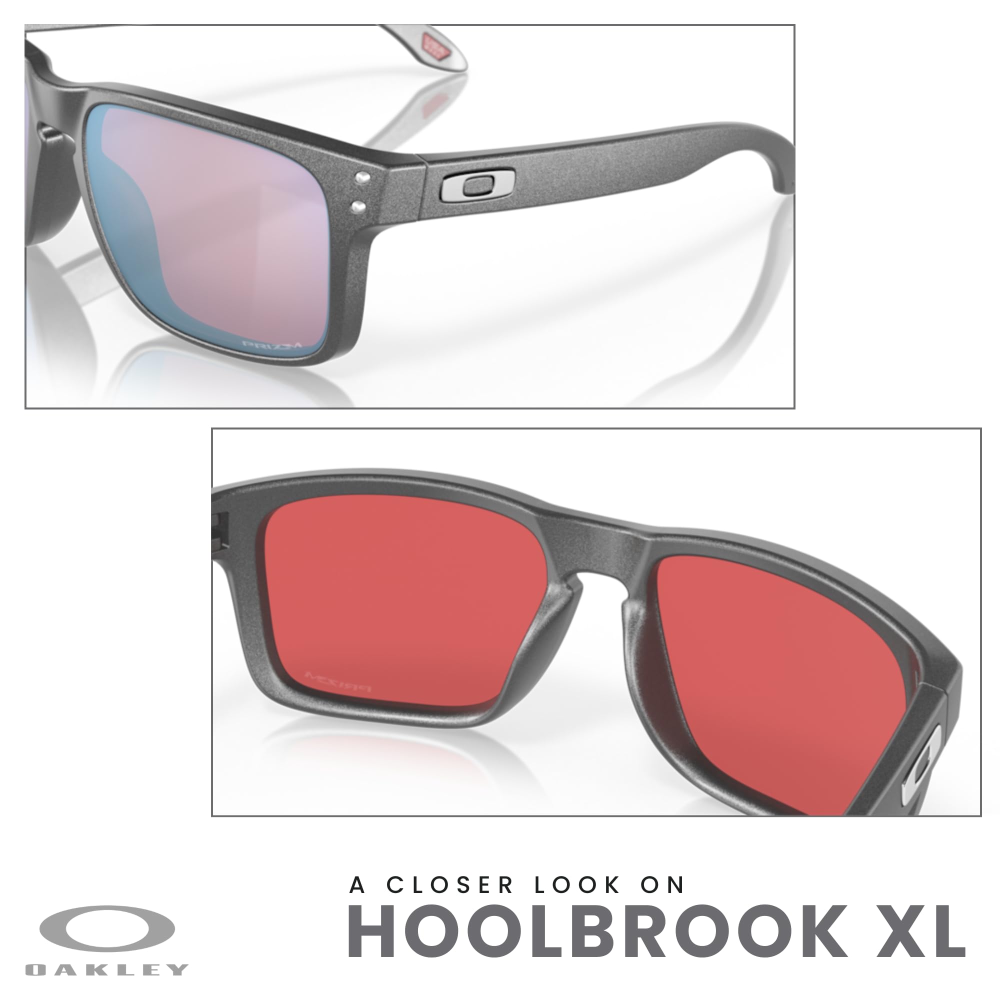 Oakley Square Wire OO4075 Rectangular Sunglasses For Men + BUNDLE Leash + Designer iWear Care Kit