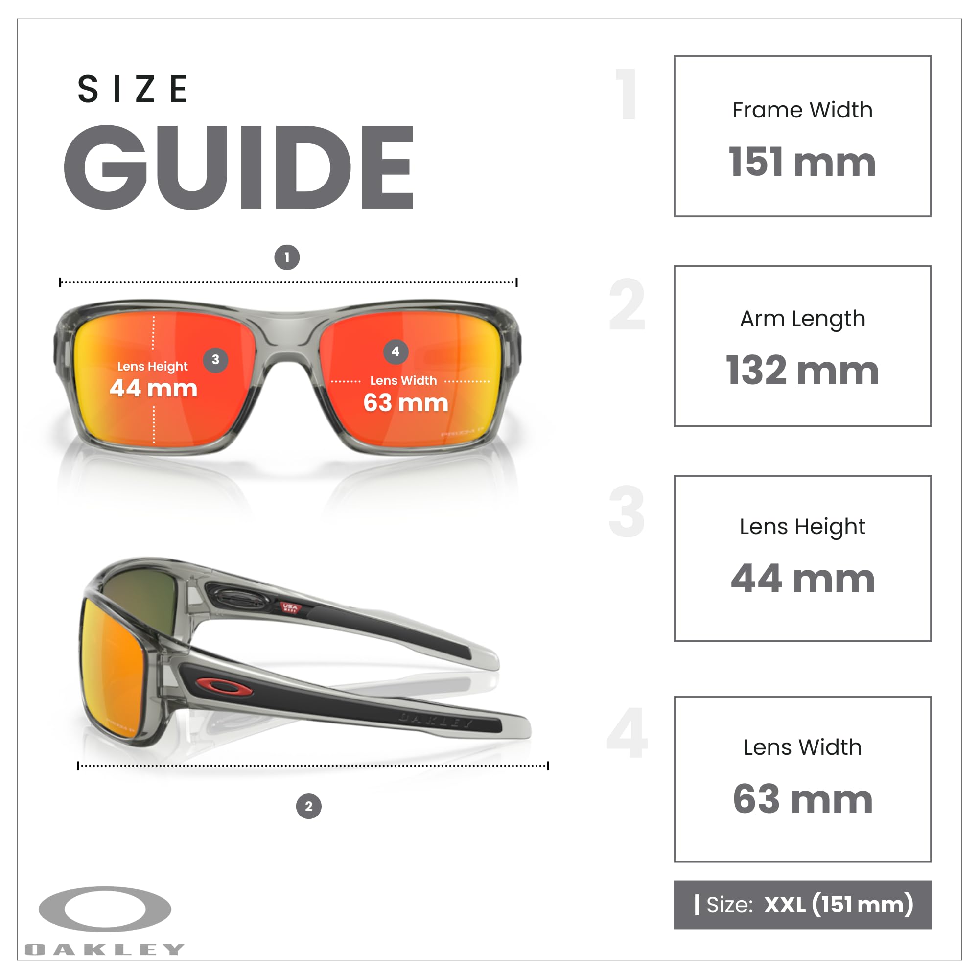 Oakley Turbine OO9263 Rectangular Sunglasses For Men+ BUNDLE Leash + BUNDLE with Designer iWear Eyewear Kit