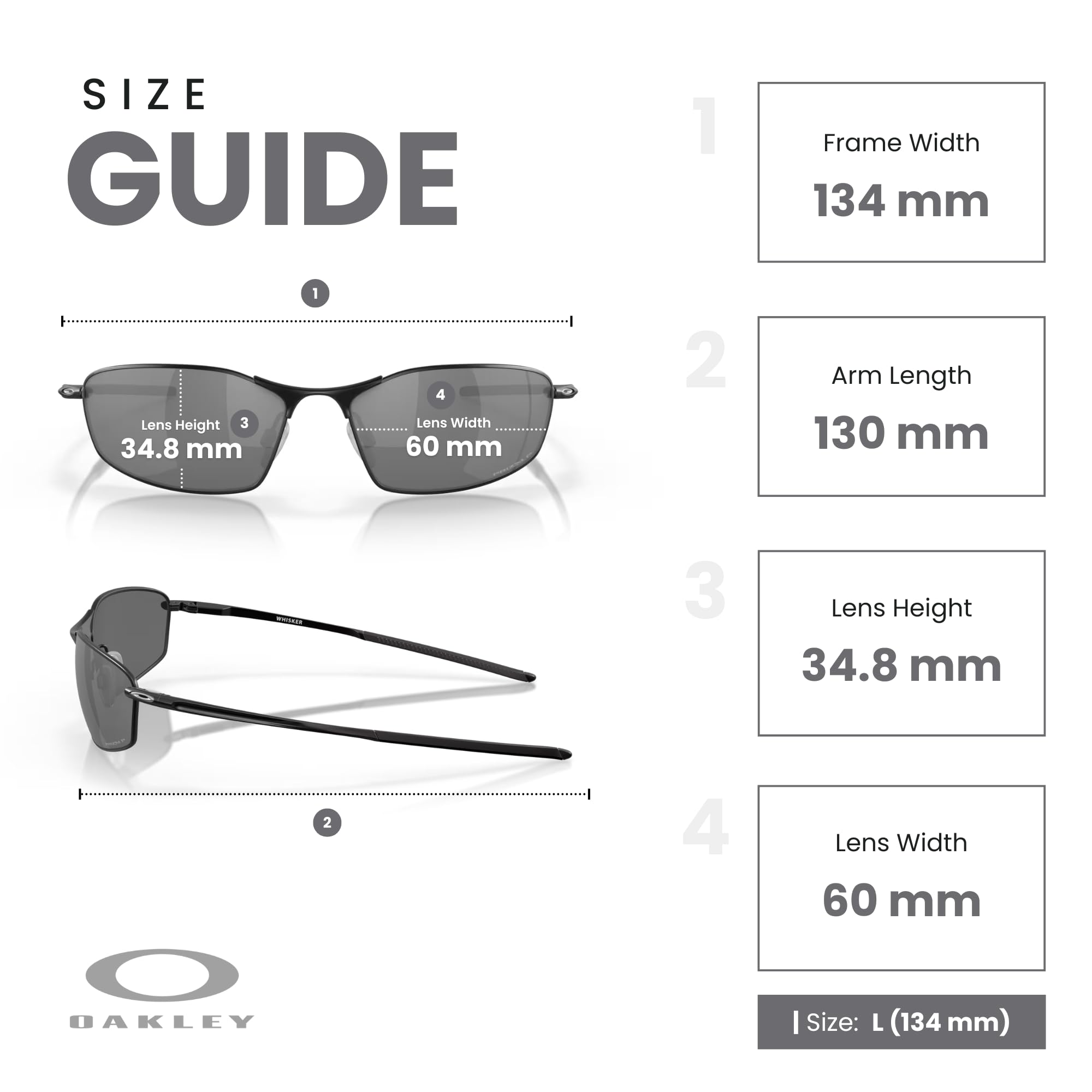 Oakley Whisker OO4141 Oval Sunglasses for Men + BUNDLE Accessory Leash + BUNDLE with Designer iWear Care Kit