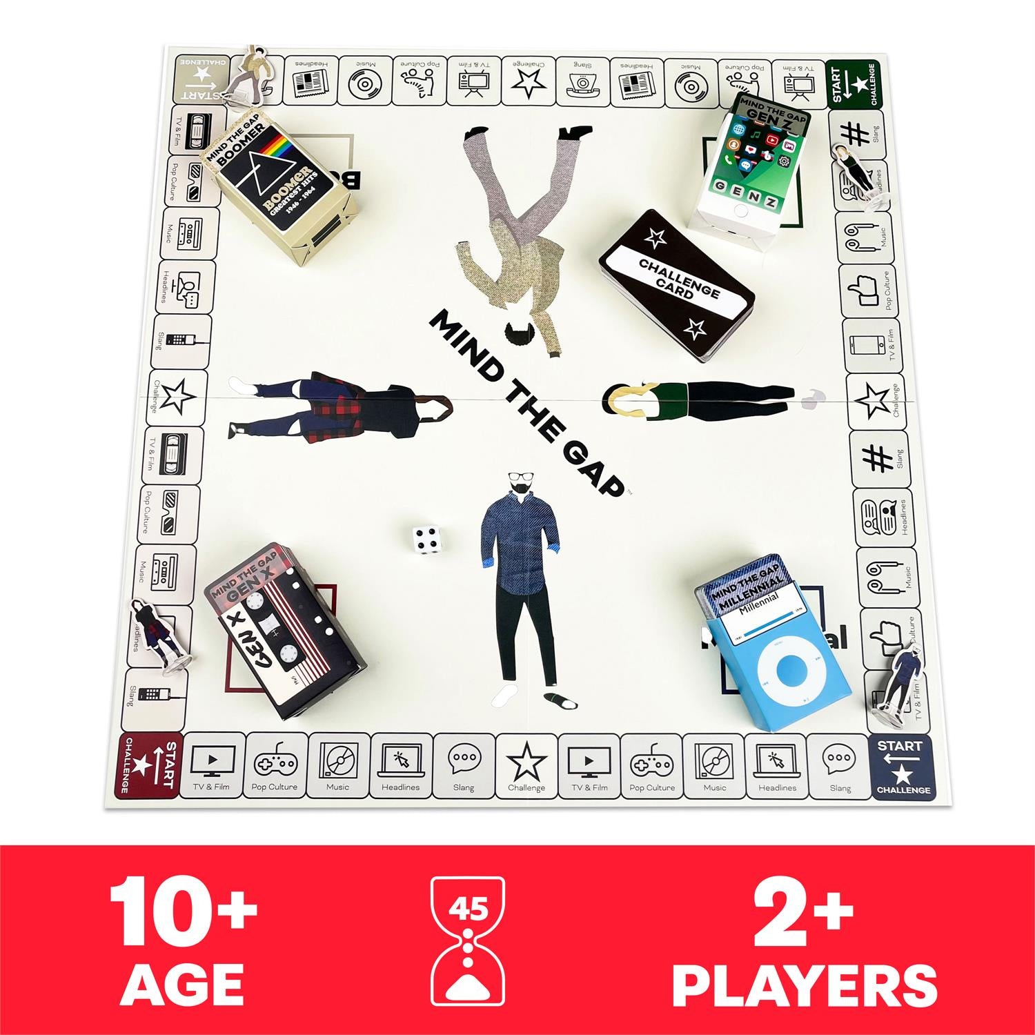 Mind The  Gap - A Trivia Game For The Generations