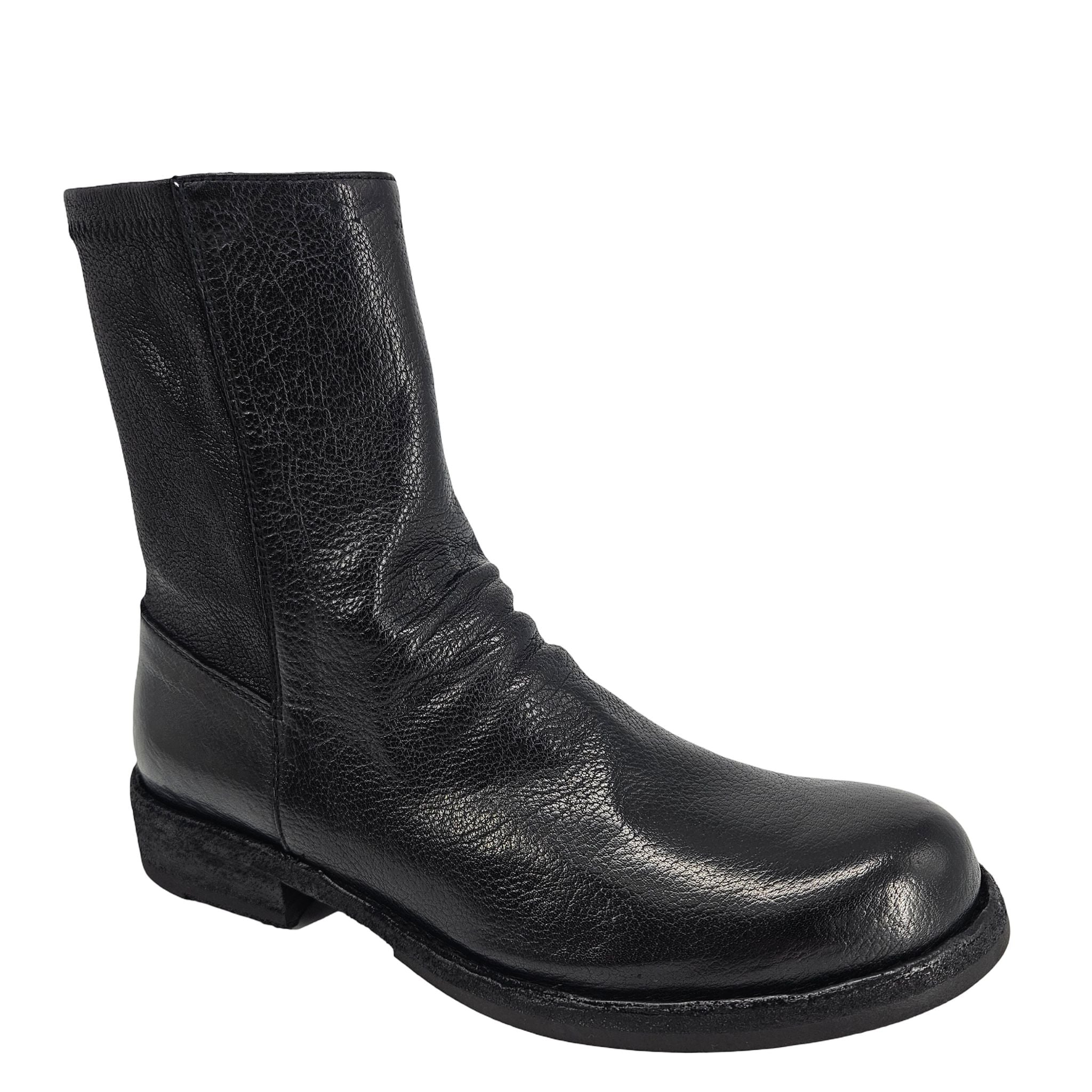 Legrand/171 Black Leather Ankle boot