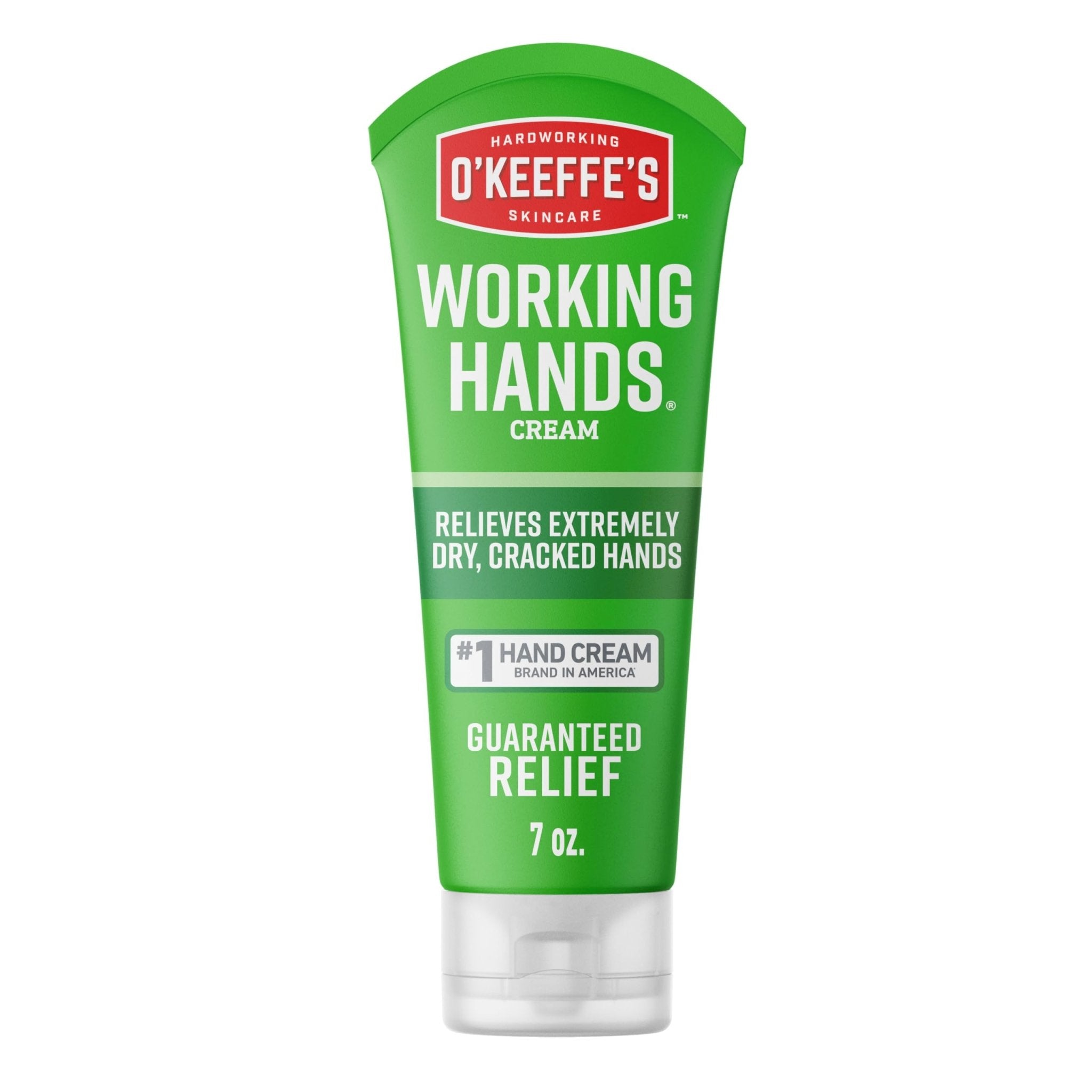 O'Keeffe's Working Hands Hand Cream for Extreme Dryness - 3 oz Tube (2 Pack) - Repairing Skincare for Cracked, Dry Hands
