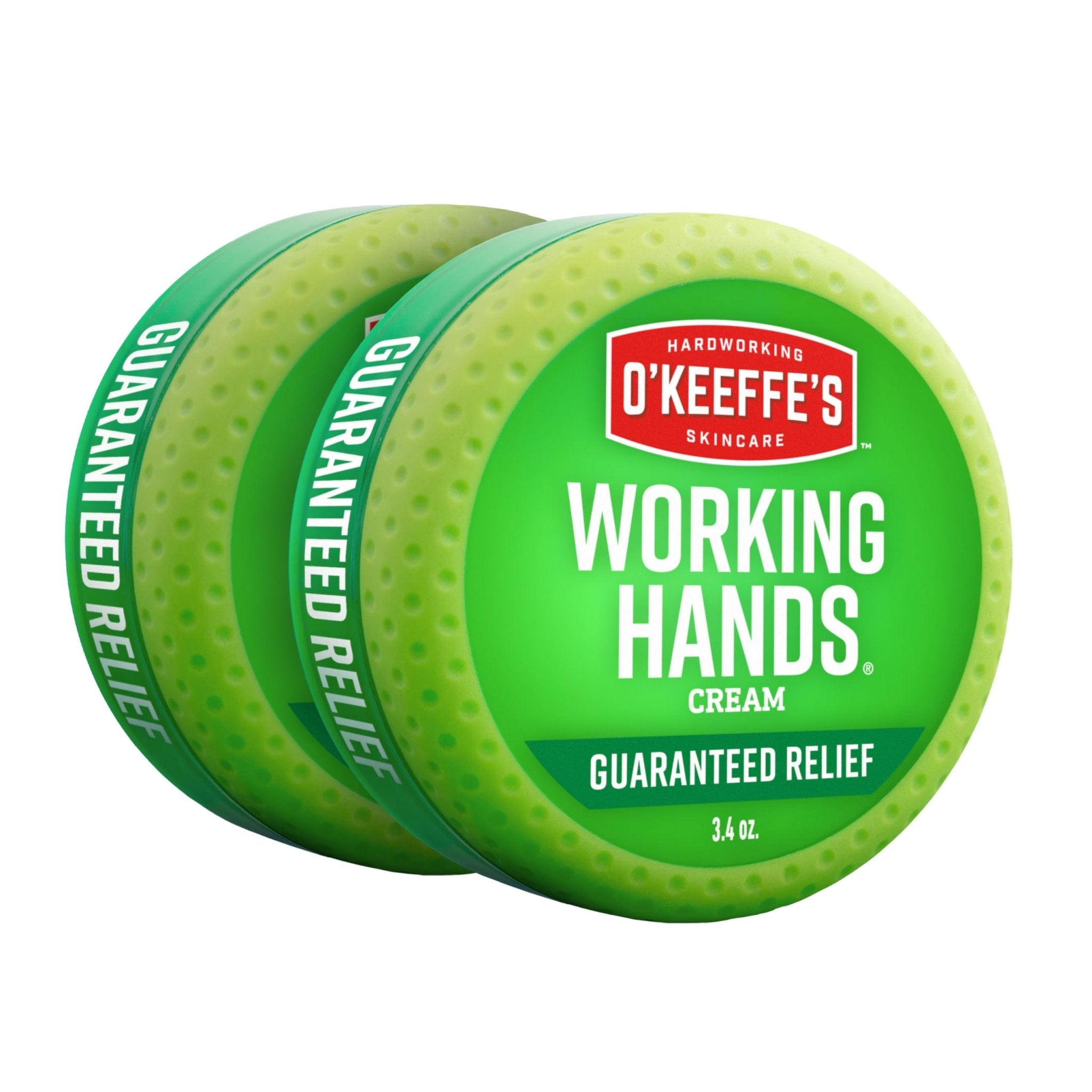 O'Keeffe's Working Hands Hand Cream for Extreme Dryness - 3.4 oz Jar (1 Pack) - Repairing Skincare for Cracked, Dry Hands