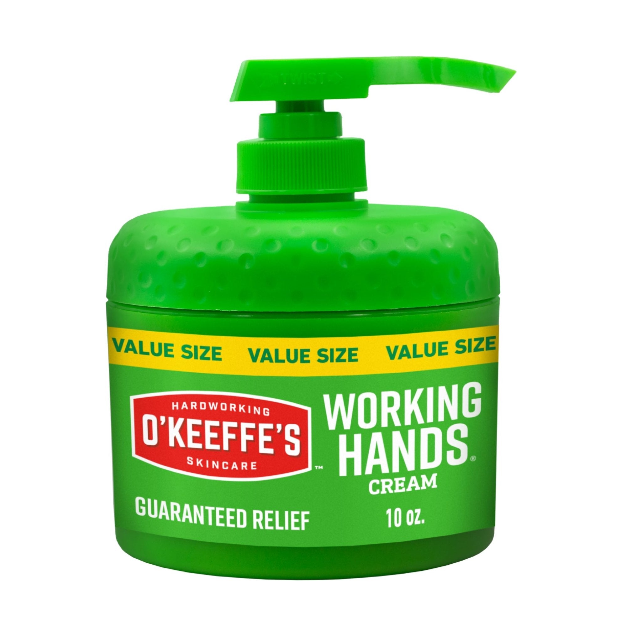 O'Keeffe's Working Hands Hand Cream for Extreme Dryness - 3.4 oz Jar (1 Pack) - Repairing Skincare for Cracked, Dry Hands