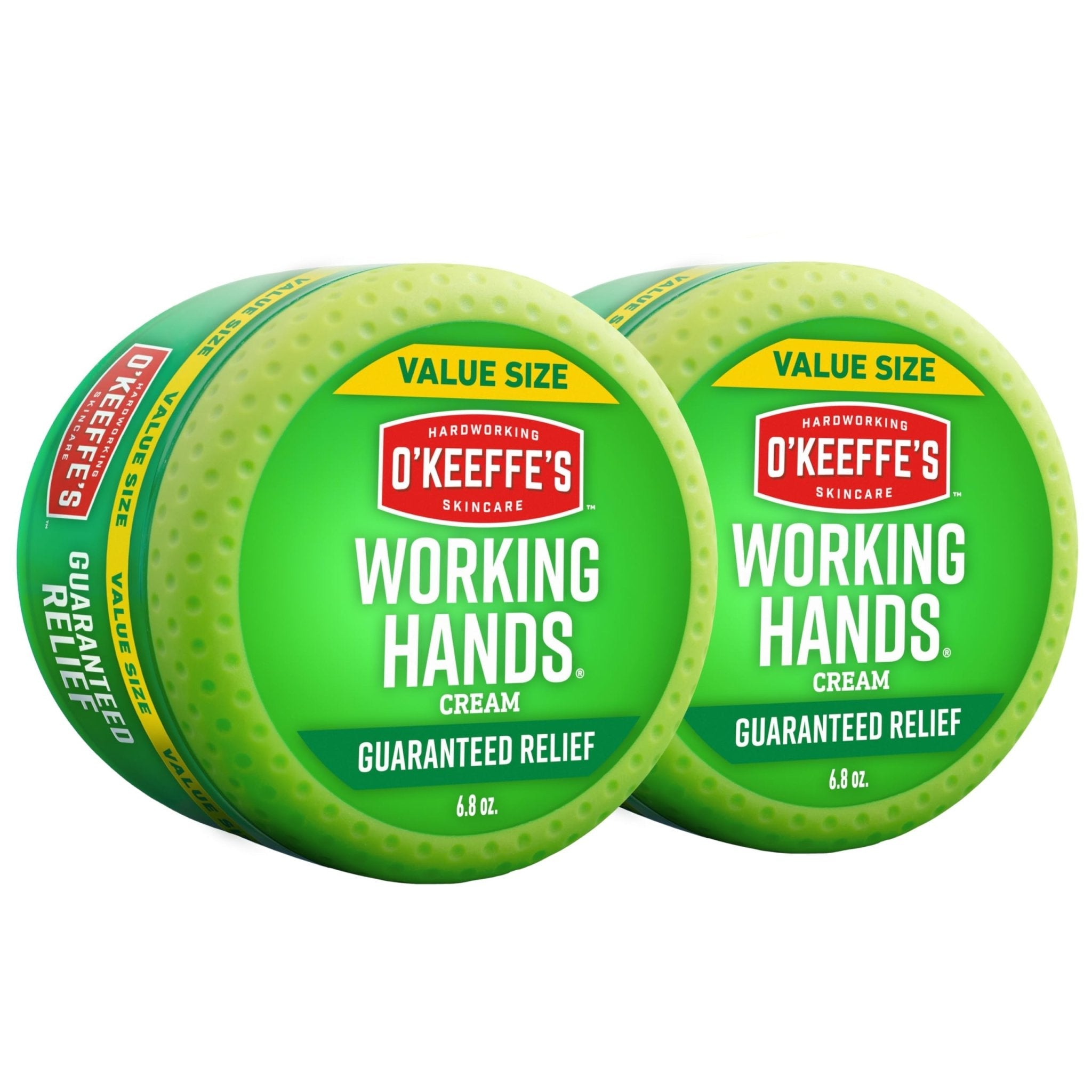 O'Keeffe's Working Hands Hand Cream for Extreme Dryness - 3.4 oz Jar (1 Pack) - Repairing Skincare for Cracked, Dry Hands