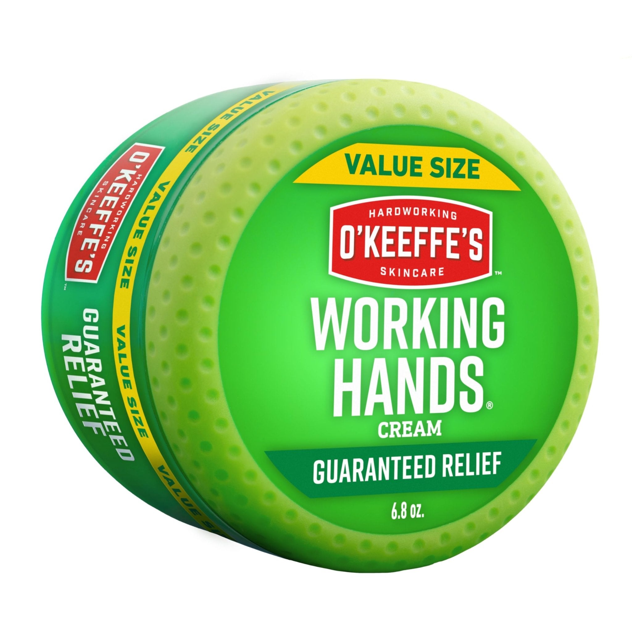 O'Keeffe's Working Hands Hand Cream for Extreme Dryness - 3.4 oz Jar (1 Pack) - Repairing Skincare for Cracked, Dry Hands