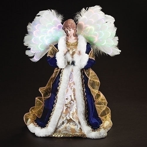 LED Fiber Optic Blue Angel Treetop