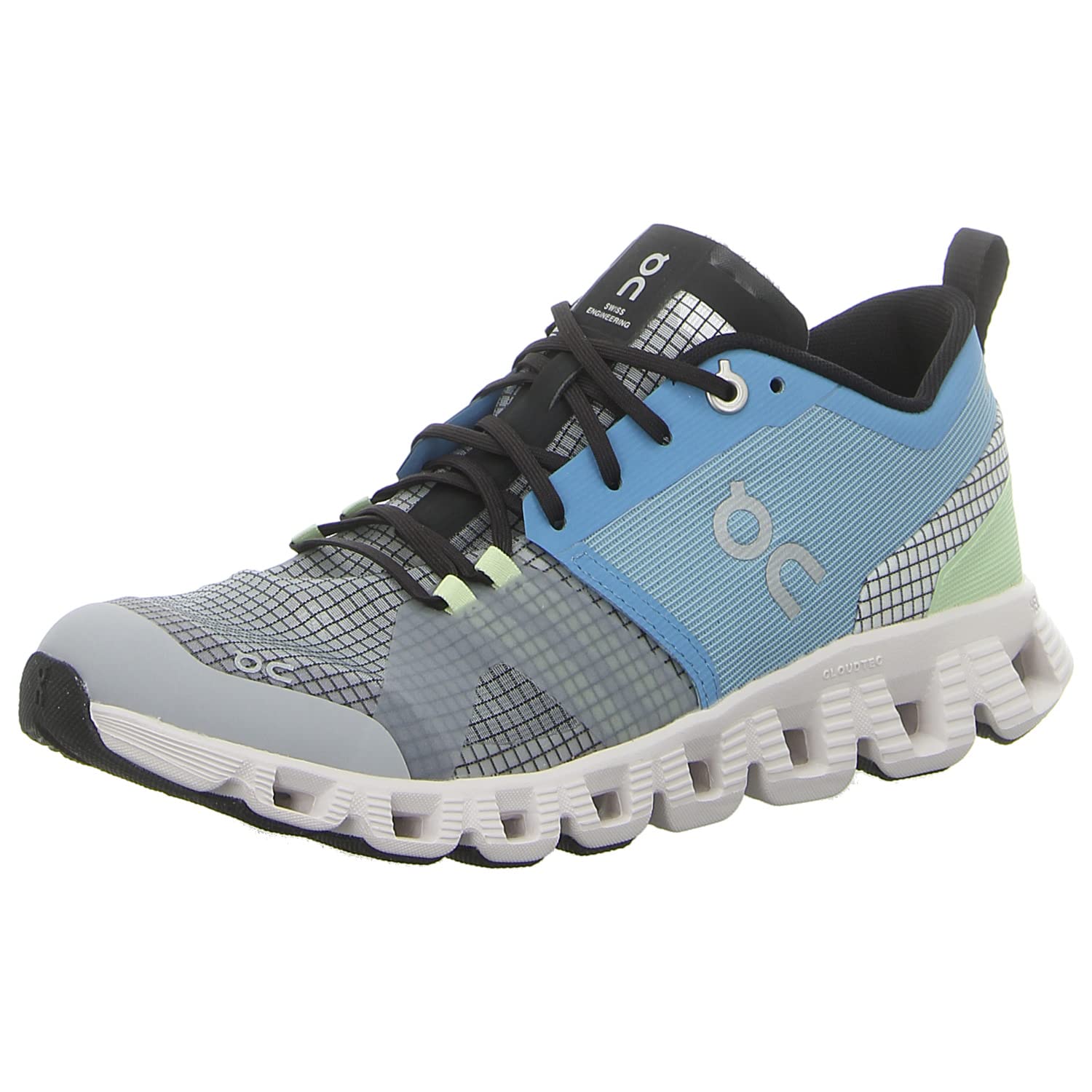 On Women's Cloud X 3 Sneakers, White/Black, 9 Medium US