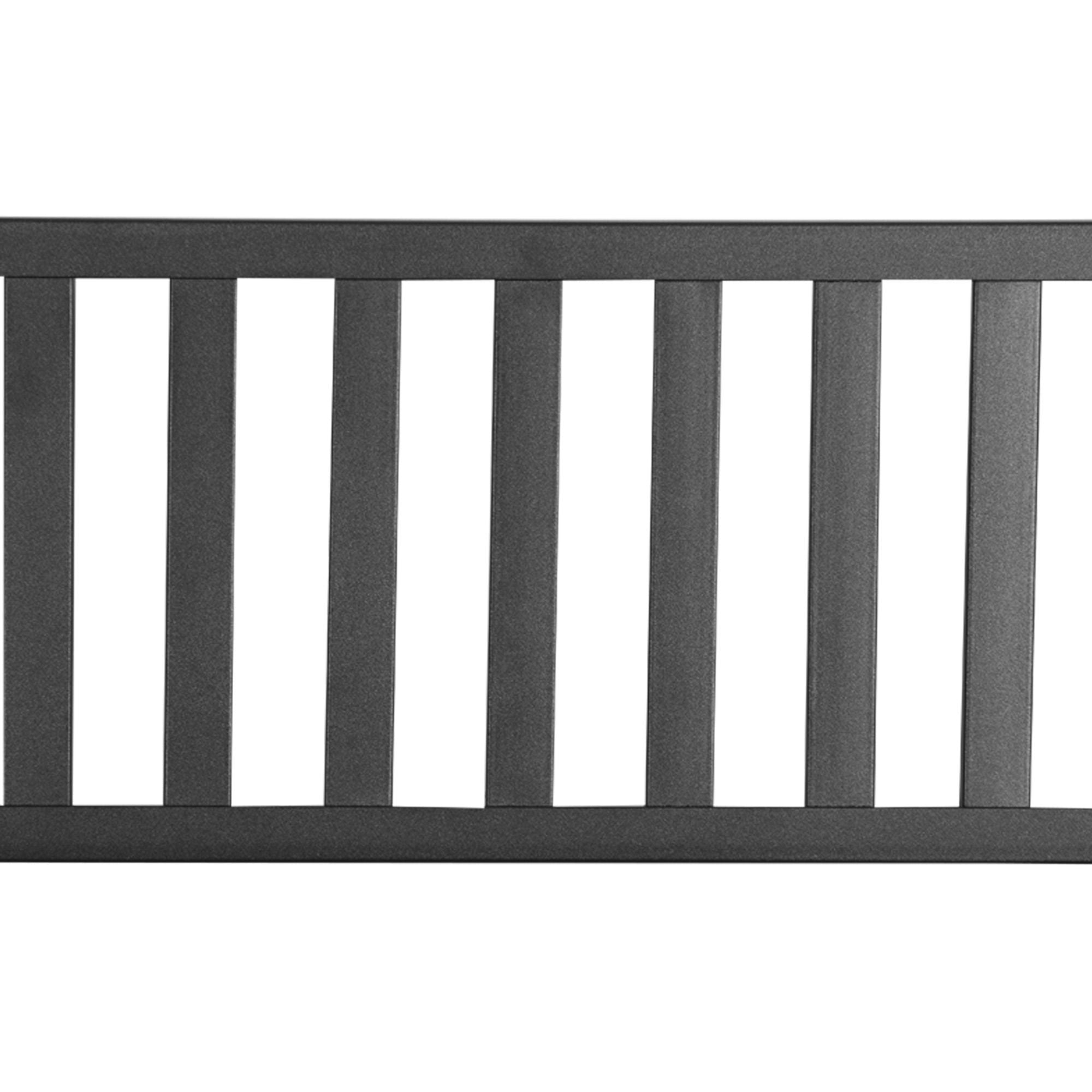 Outsunny 50ft Outdoor Bench Seat, Patio Bench with Slatted Seat, Metal Porch Bench, with 2 Person Design, for Poolside, Lawn, Black