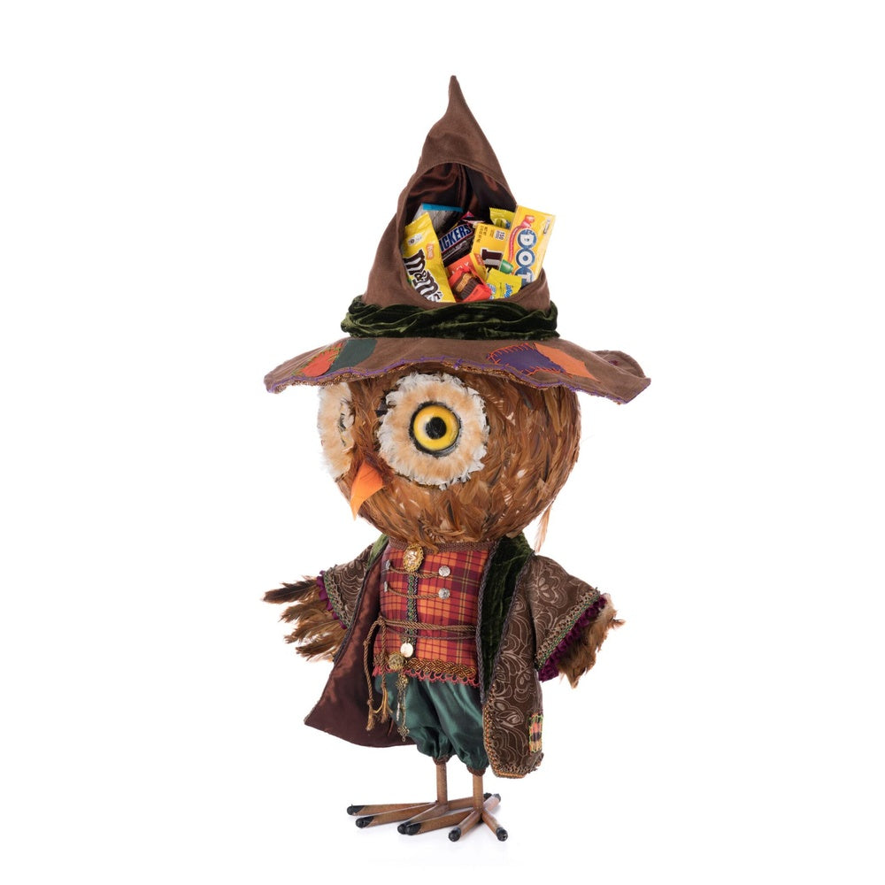 Ozzy The Owl Candy Container by Katherine's Collection