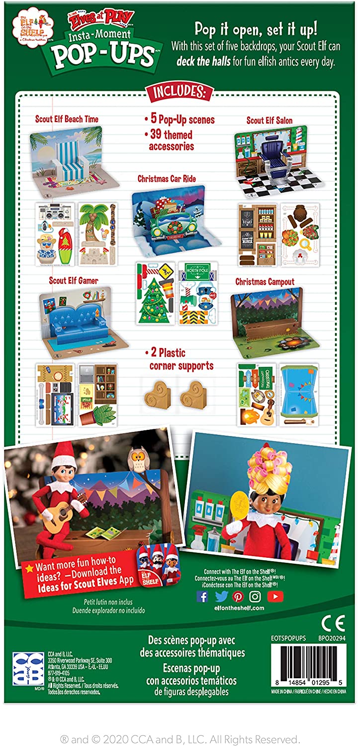 The Elf on the Shelf Insta Moment Pop Ups