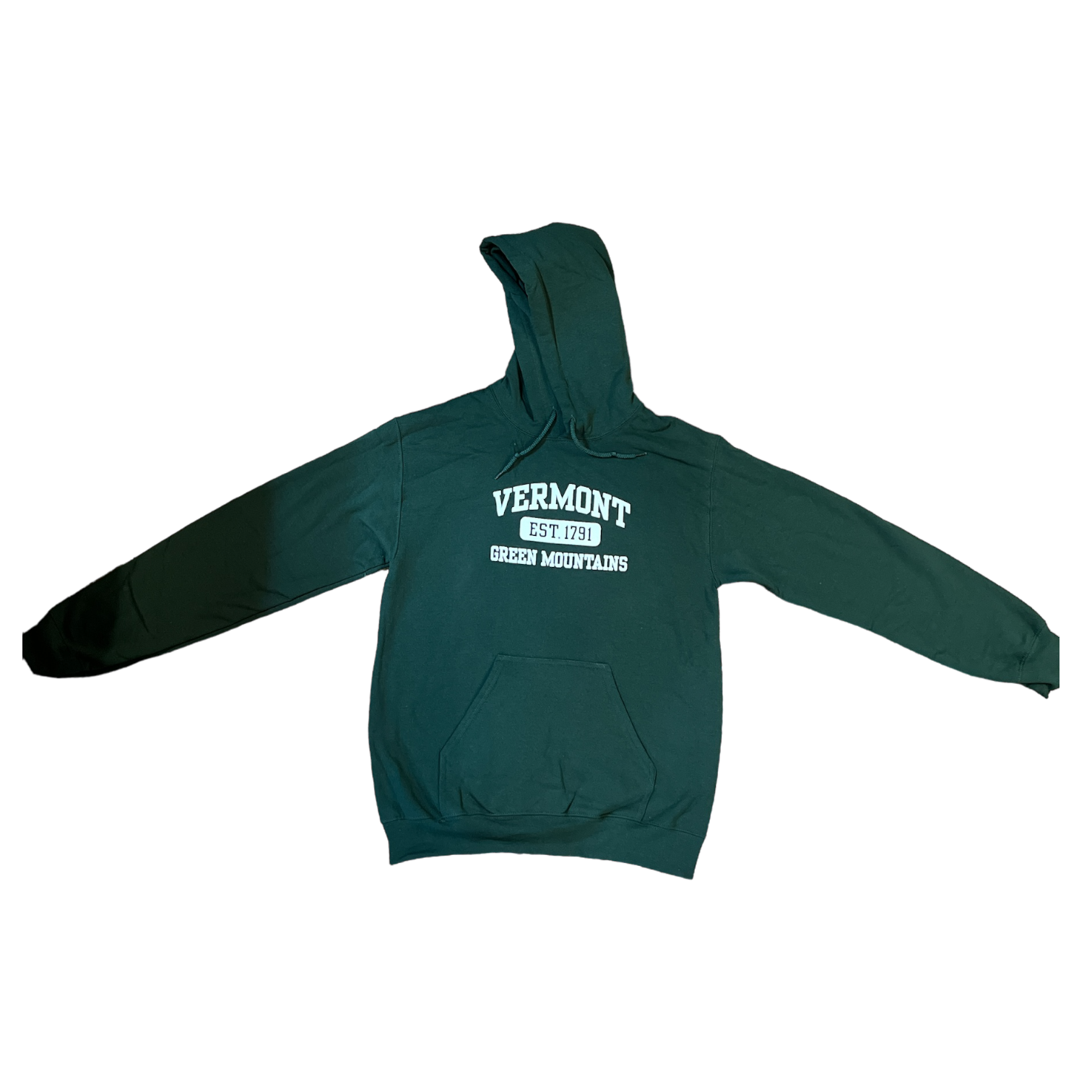 Vermont Est 1791 Green Mountain  Hoodie -
