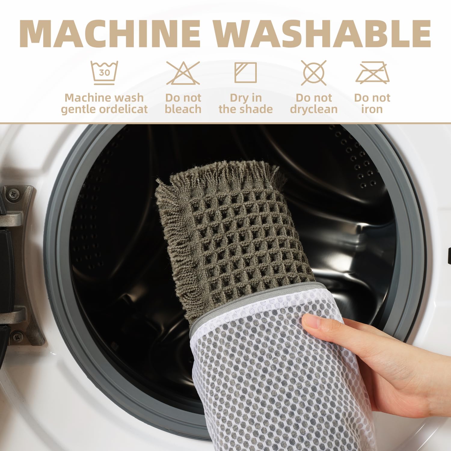 PADOOR Bath mats for Bathroom Non Slip, Bath Rugs, Bathroom mat, Absorbent Bath mat, 24" x 36", Green