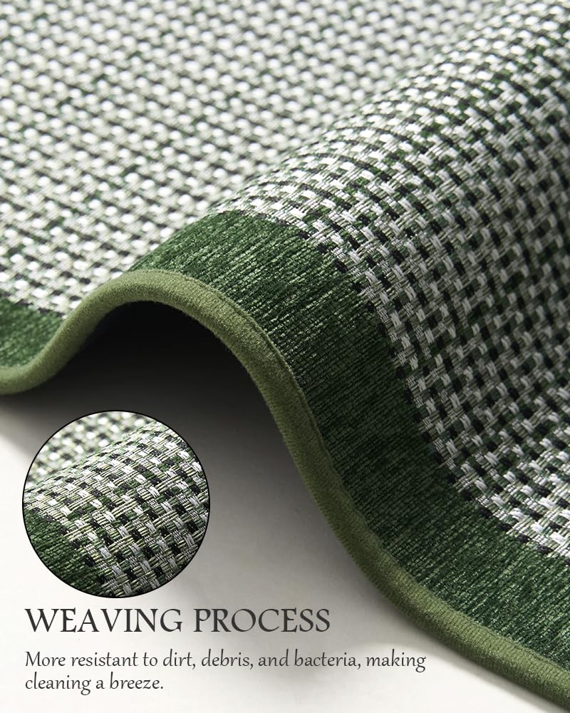 PADOOR Kitchen Mats for Floor, Kitchen Rugs Non Slip Washable, Rubber Backed Kitchen Runner Super Absorbent Kitchen Floor Mat Sink Rug, 20”x47” Grey