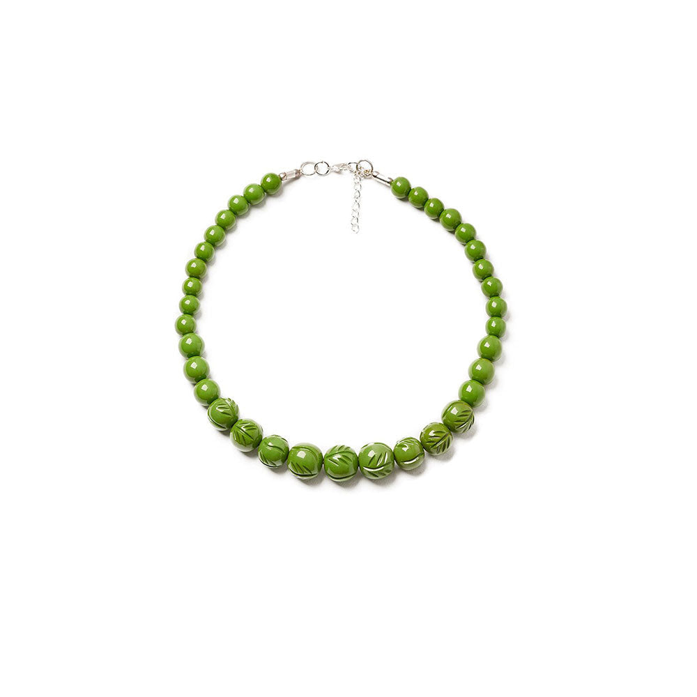 Palm Heavy Carve Beads by Splendette