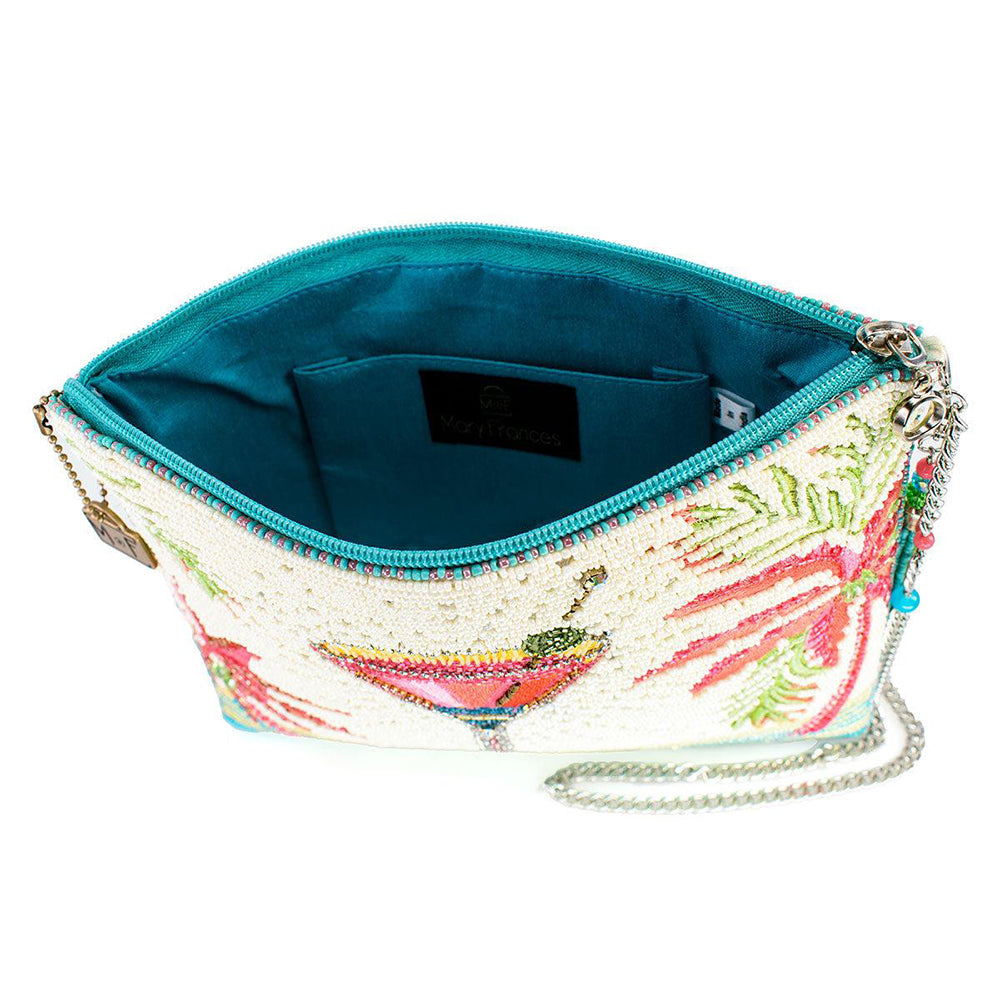 Palm Paradise Crossbody Handbag by Mary Frances