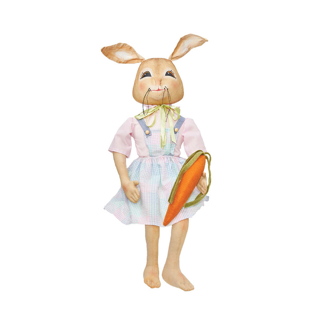 Palma Bunny Gathered Traditions Art Doll by Joe Spencer