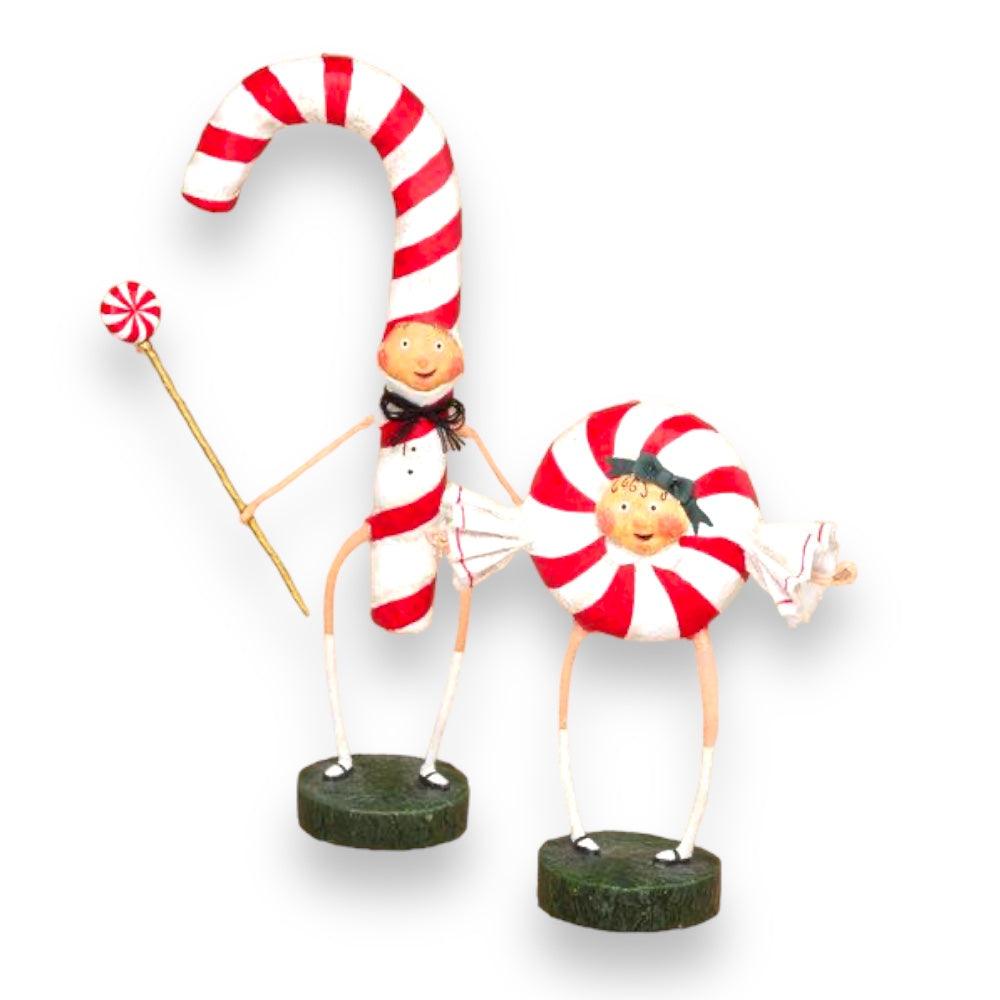 Patsy & Peppie Mint Set of 2 Lori Mitchell Figurines