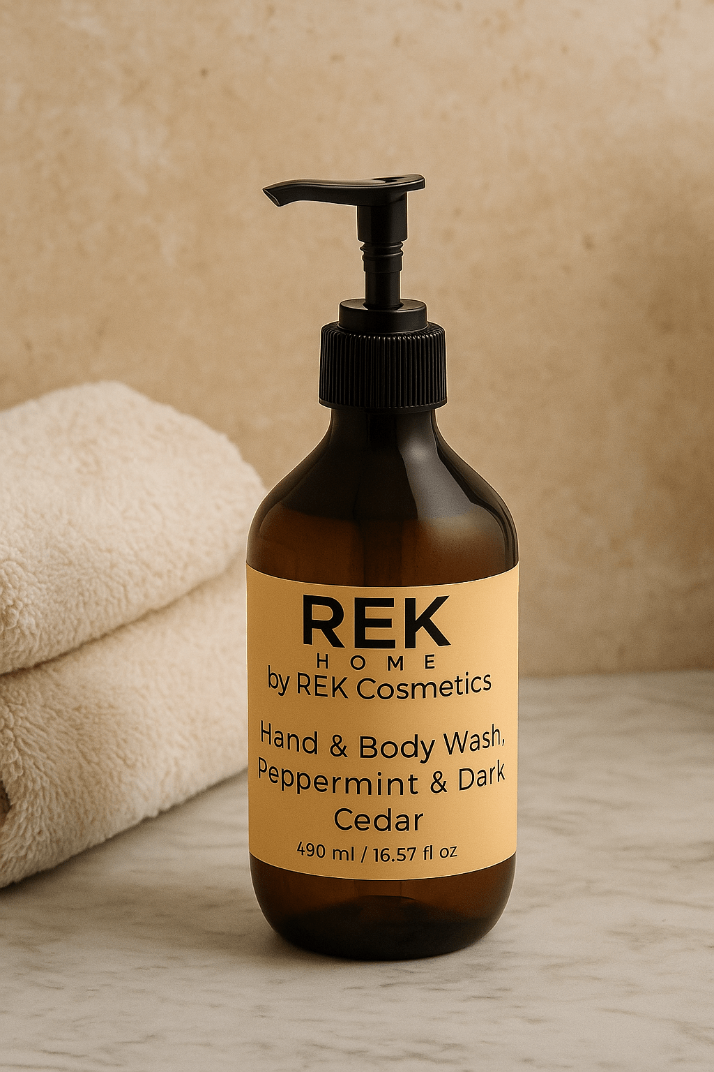 Peppermint & Dark Cedar Hand & Body Wash