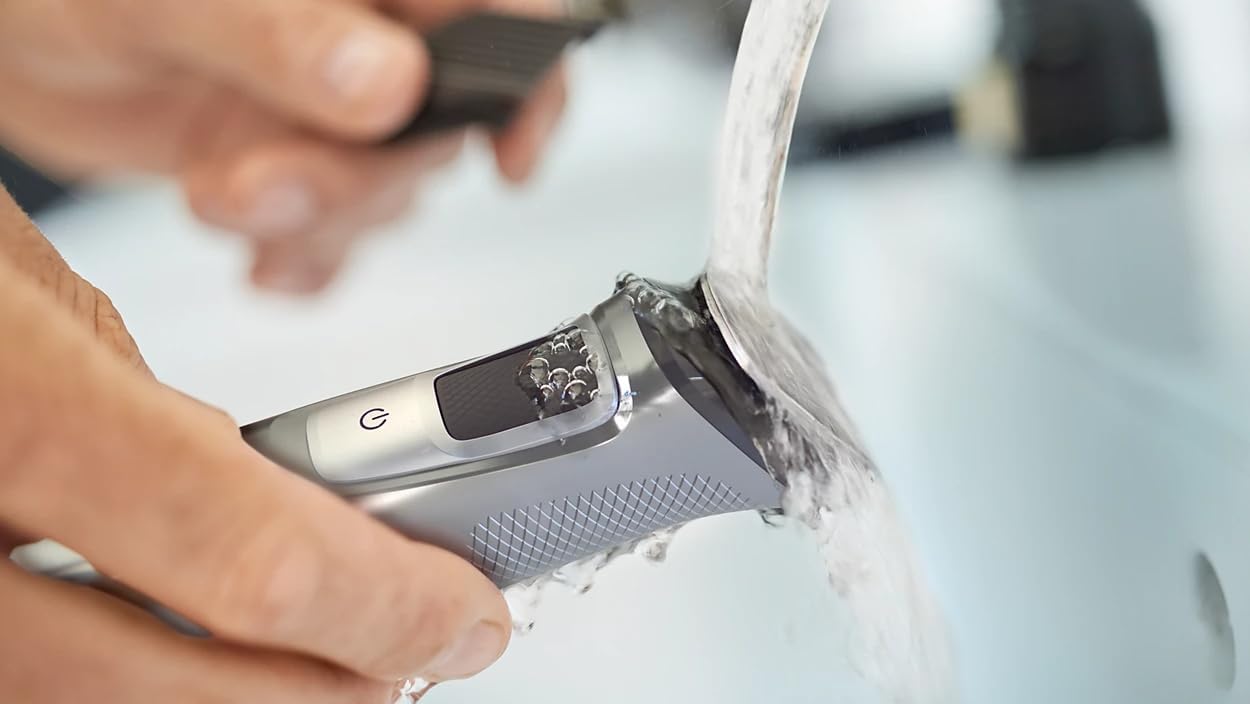 PHILIPS Multi Groomer 8000 Series, 21 Piece Grooming Kit, Beard Trimmer for Men, All-in-One Precision Trimmer for Face, Head, and Body