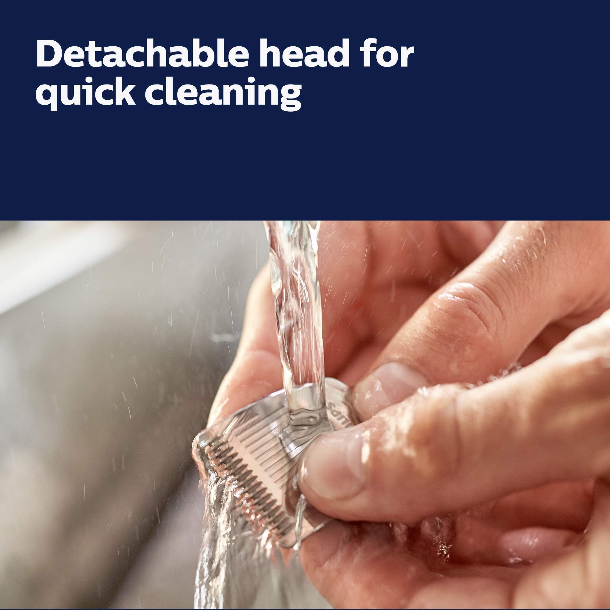 Philips Norelco Beard Trimmer and Hair Clipper, Cordless Grooming, Rechargeable, Adjustable Length, Beard Trimmer And Hair Clipper, No Blade Oil Needed, BT3210/41