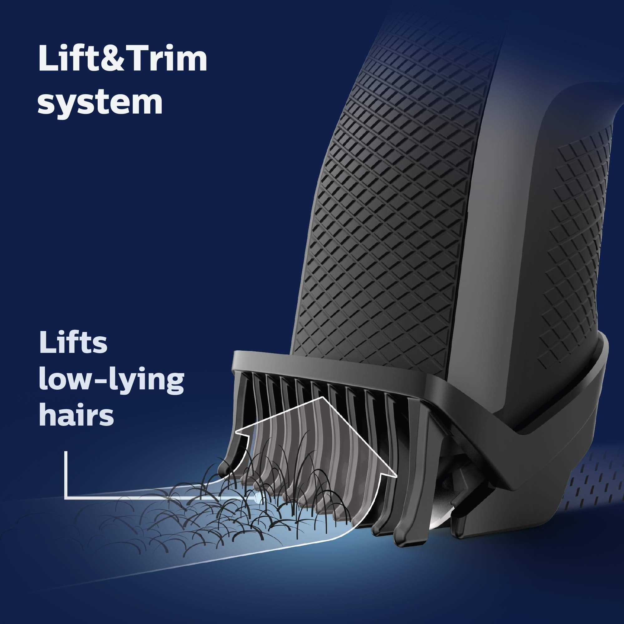 Philips Norelco Beard Trimmer and Hair Clipper, Cordless Grooming, Rechargeable, Adjustable Length, Beard Trimmer And Hair Clipper, No Blade Oil Needed, BT3210/41