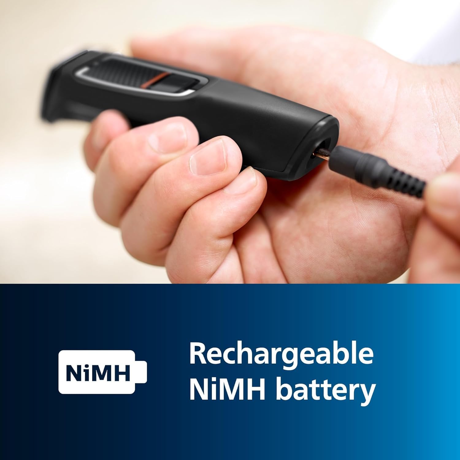 Philips Norelco Multigroom All-in-One Trimmer Series 3000 with 13 pieces - No Blade Oil Needed, MG3750/50